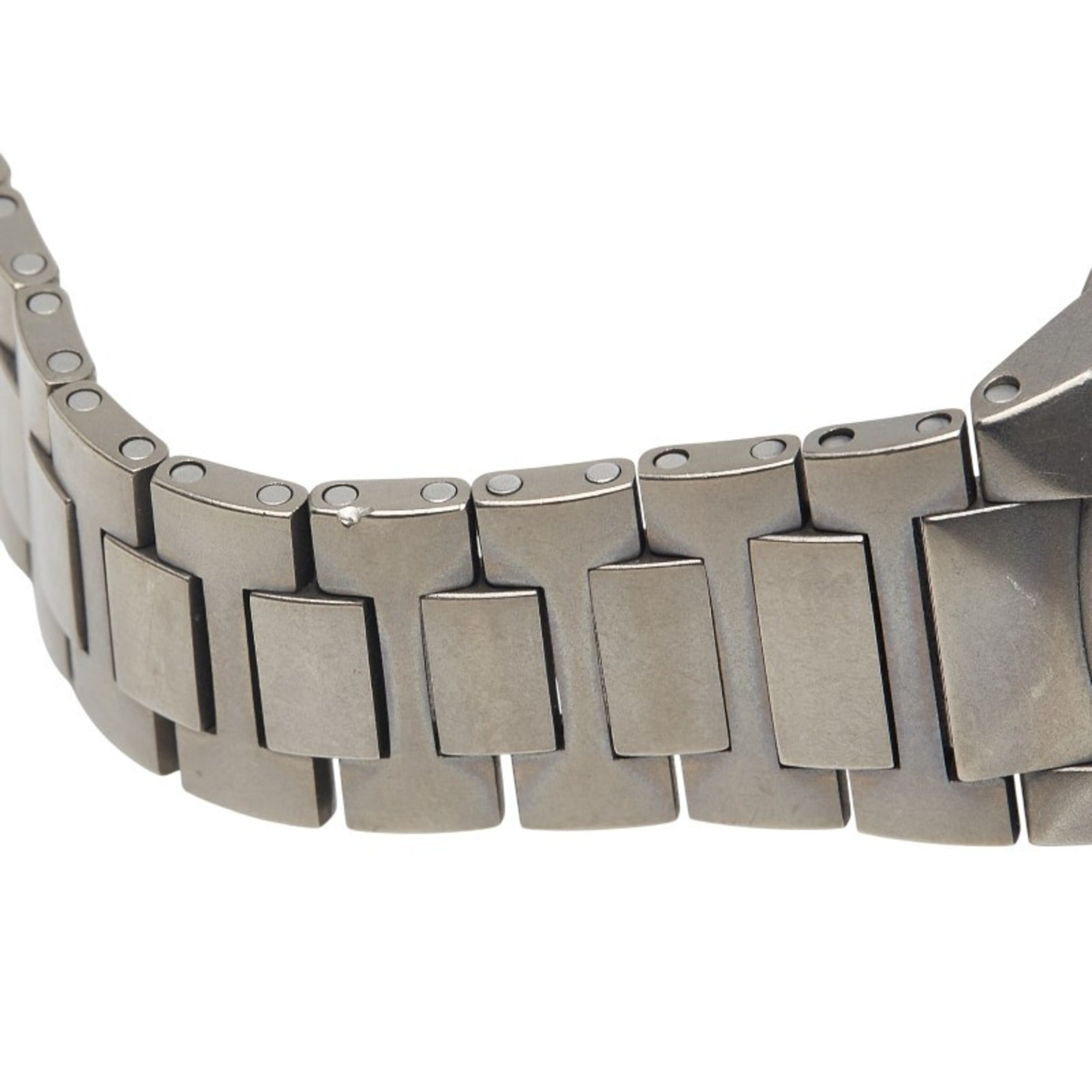 IWC Schaffhausen GST-chronograafhorloge IW370703, automatisch, zwarte wijzerplaat, titanium, herenhorloge SCHAFFHAUSEN