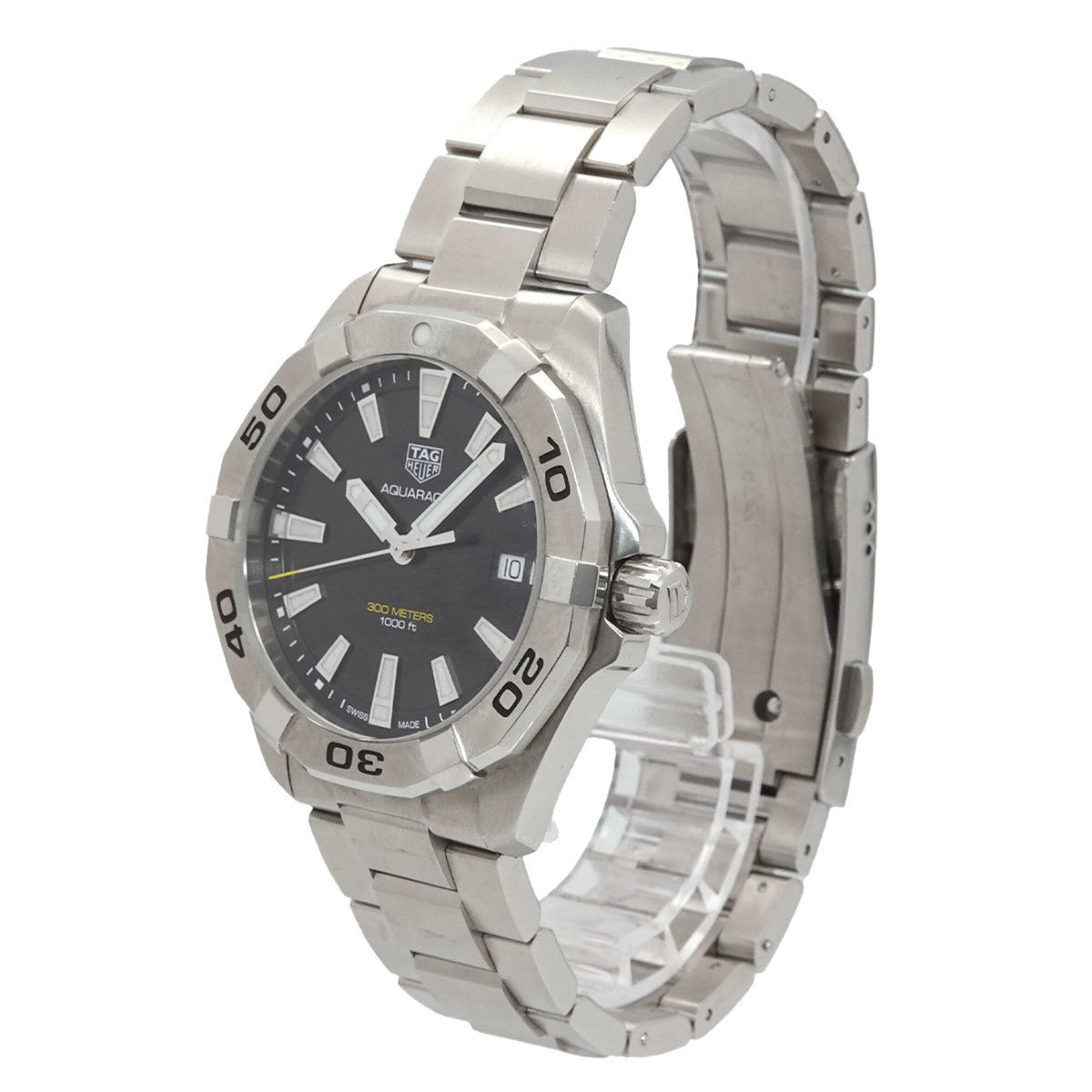 TAG Heuer Aquaracer WBD1110 Black Dial 40mm Watch