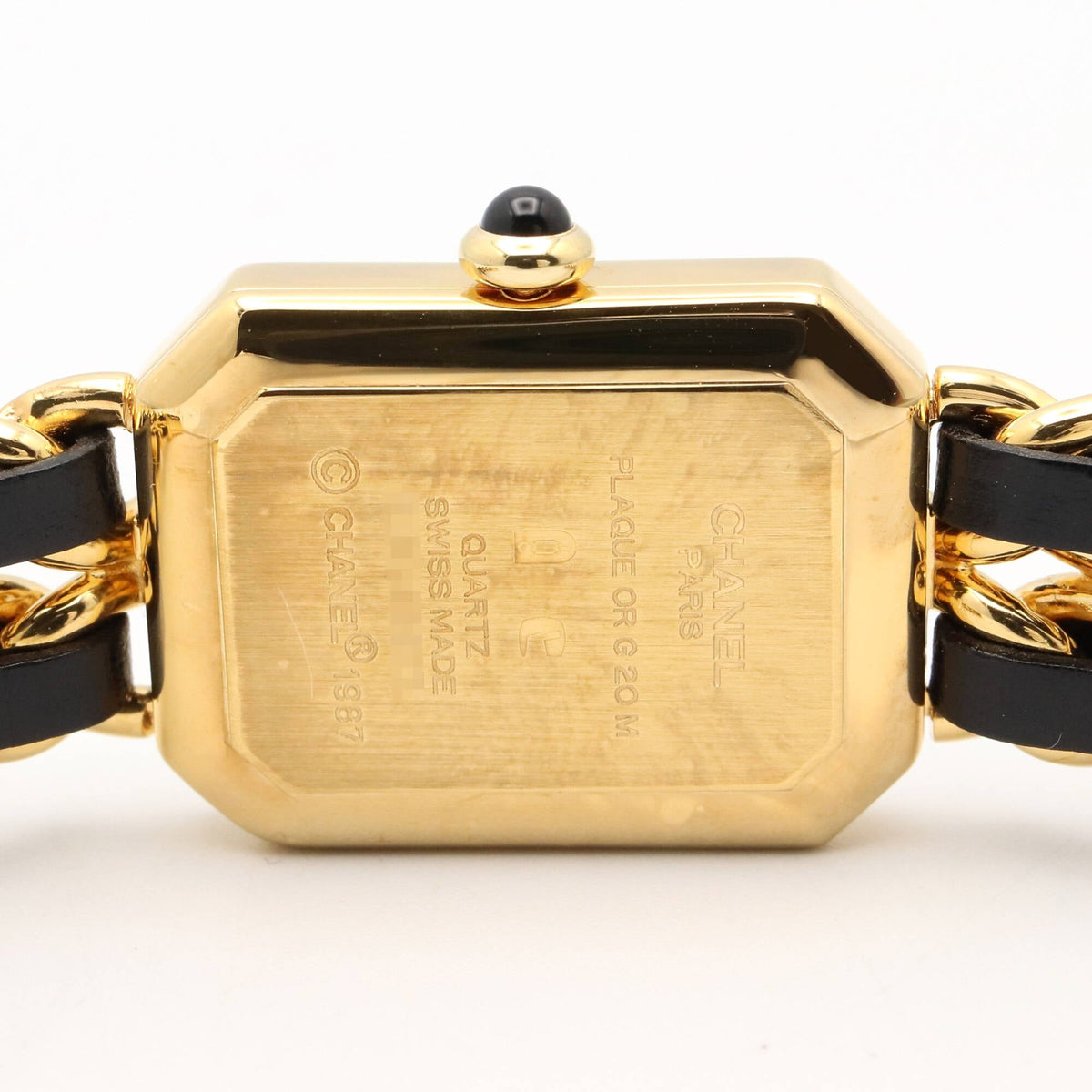 Chanel CHANEL Première S H0001 Black Dial 20mm Watch