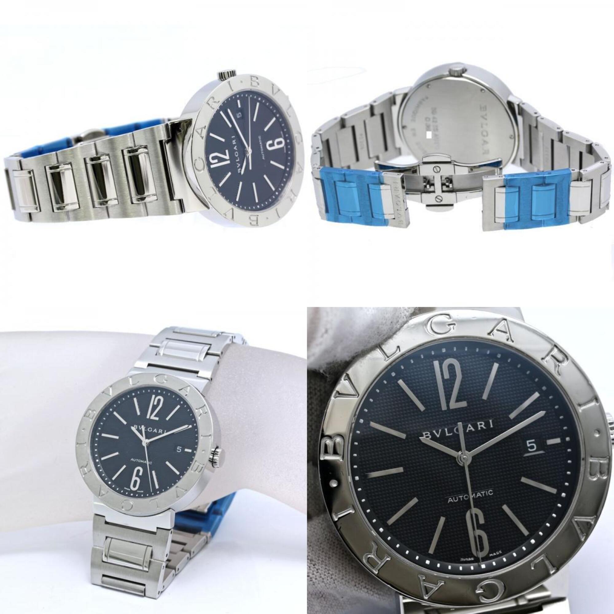 Bulgari Bulgari GZl1j8mz Black Dial 42mm Watch