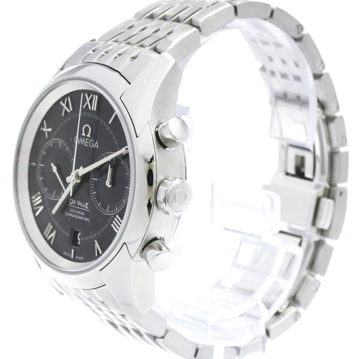 Omega De Ville Co-Axial 431.10.42.51.01.001 Black Dial 42mm Watch