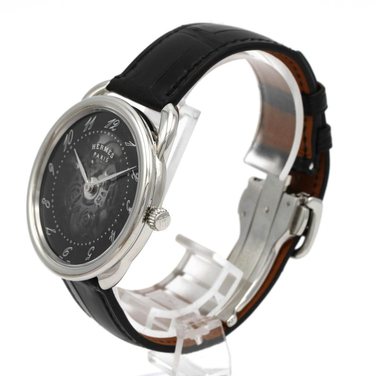 Hermès Arcaud Skellet AR2.710 Noir Cadran 40mm Montre