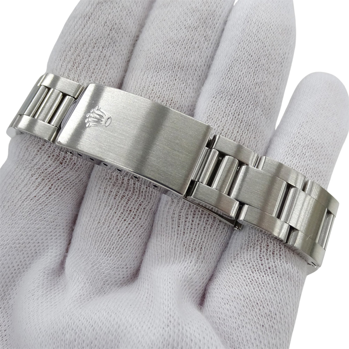 Rolex Oyster Perpetual Date 15200 A Silver Dial 34mm Watch