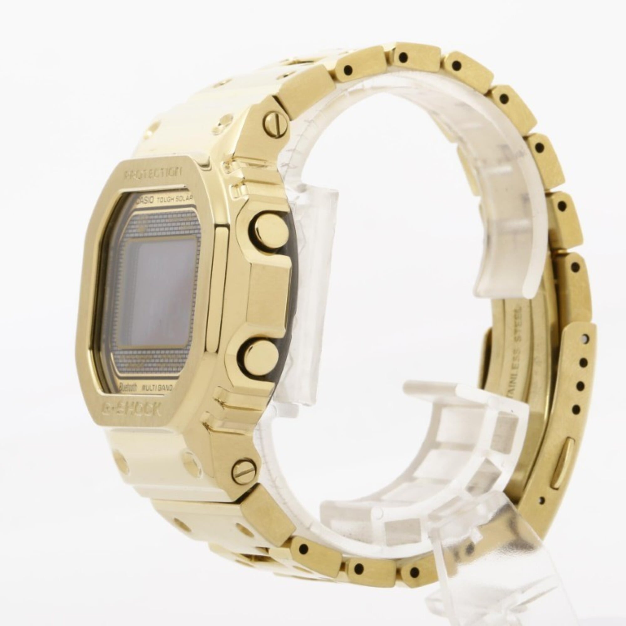 CASIO G-SHOCK FULL METAL 5000 SERIES GMW-B5000GD-9JF Black Gold Stainless Steel Men's Digital Watch