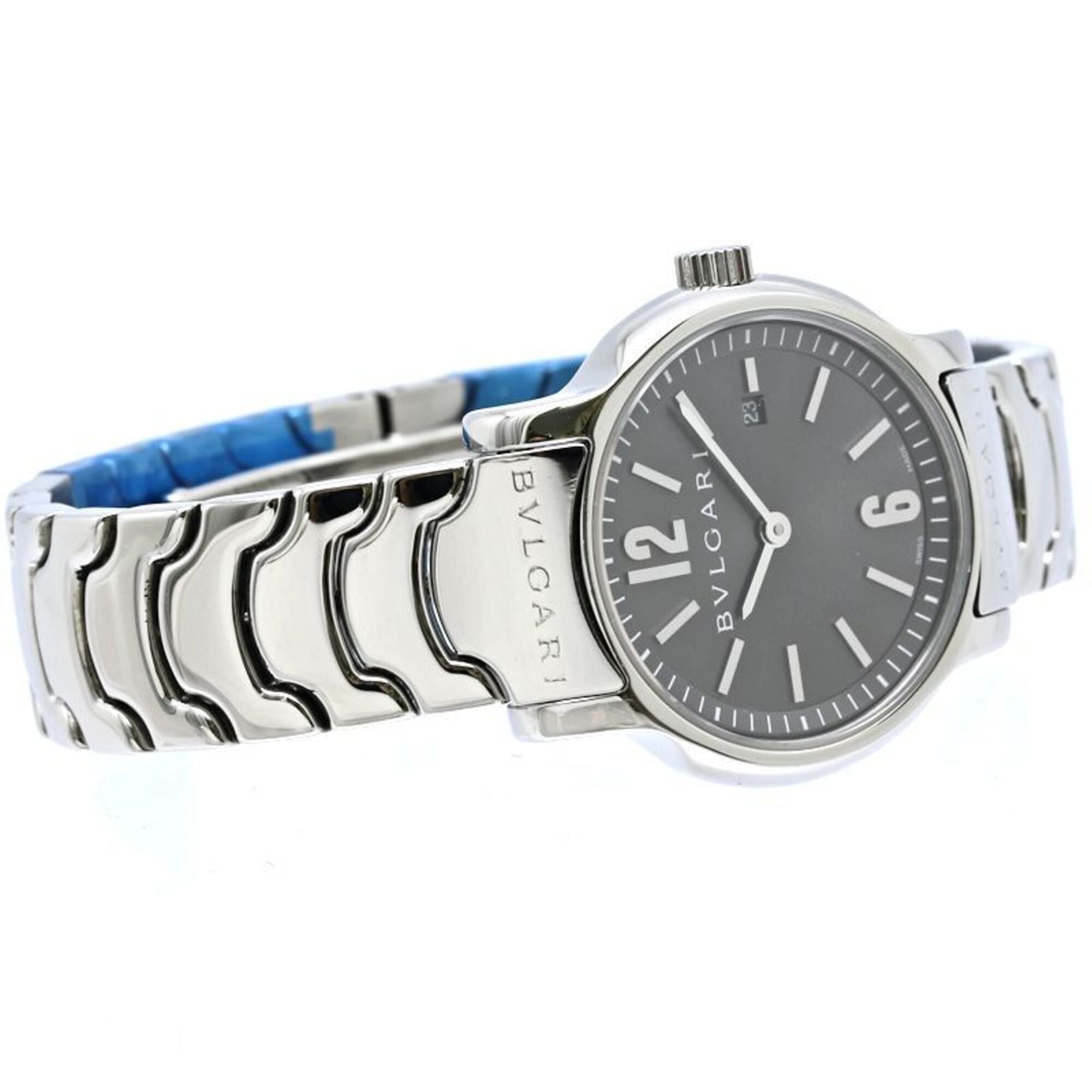 Bulgari Solotempo ST29C5SSD ST29S Grey Dial 29mm Watch