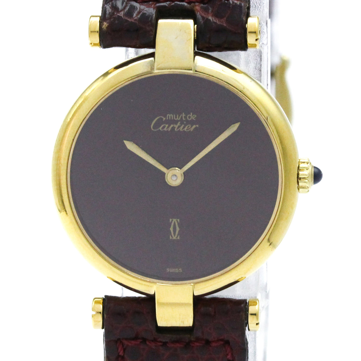 Cartier Colisee 590002 Bordeaux Dial 24mm Watch