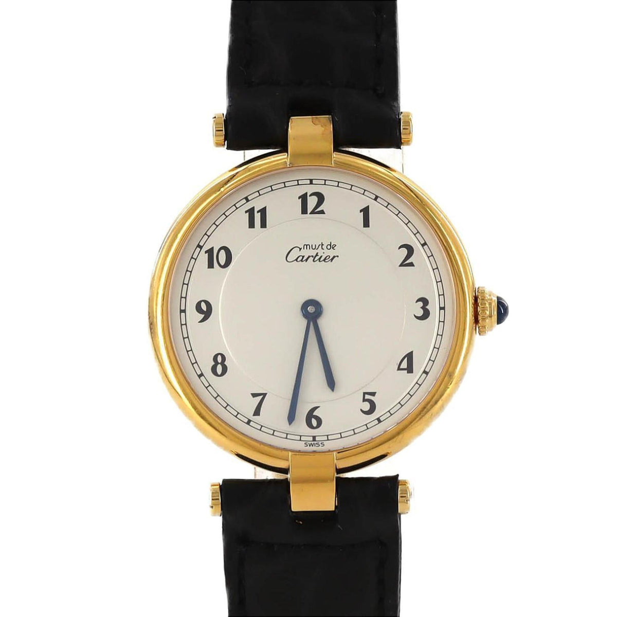 Cartier Must VLC LM W1001754 Silber Zifferblatt 30 mm Uhr