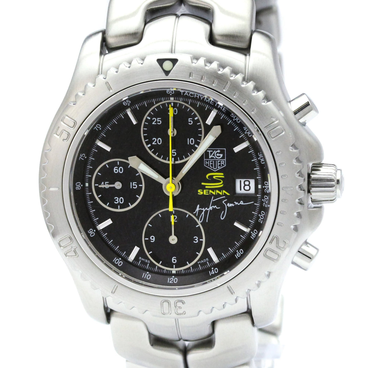 TAG Heuer Link CT2115 Schwarz Zifferblatt 40mm Uhr