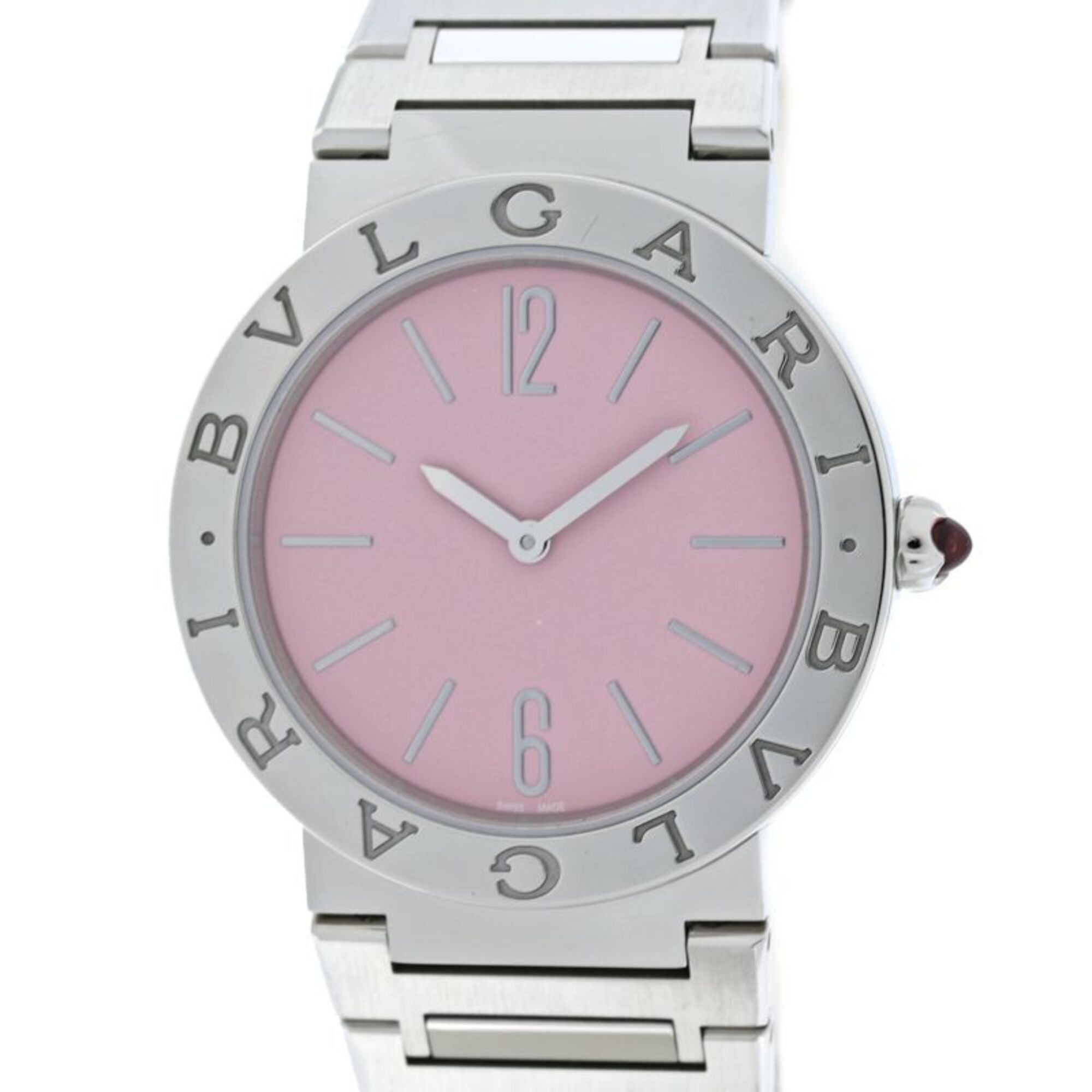 Bulgari Bulgari BBL33C2S/12/SE520 BB33S 103711 Pink Dial 33mm Watch