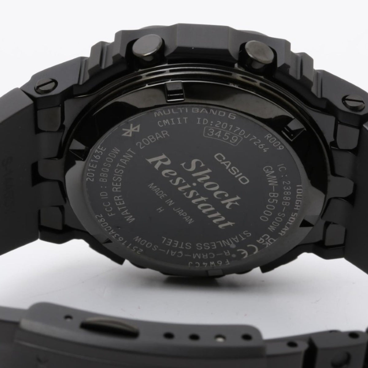 Casio G-SHOCK GMW-B5000MB-1JF Black Dial 43mm Watch