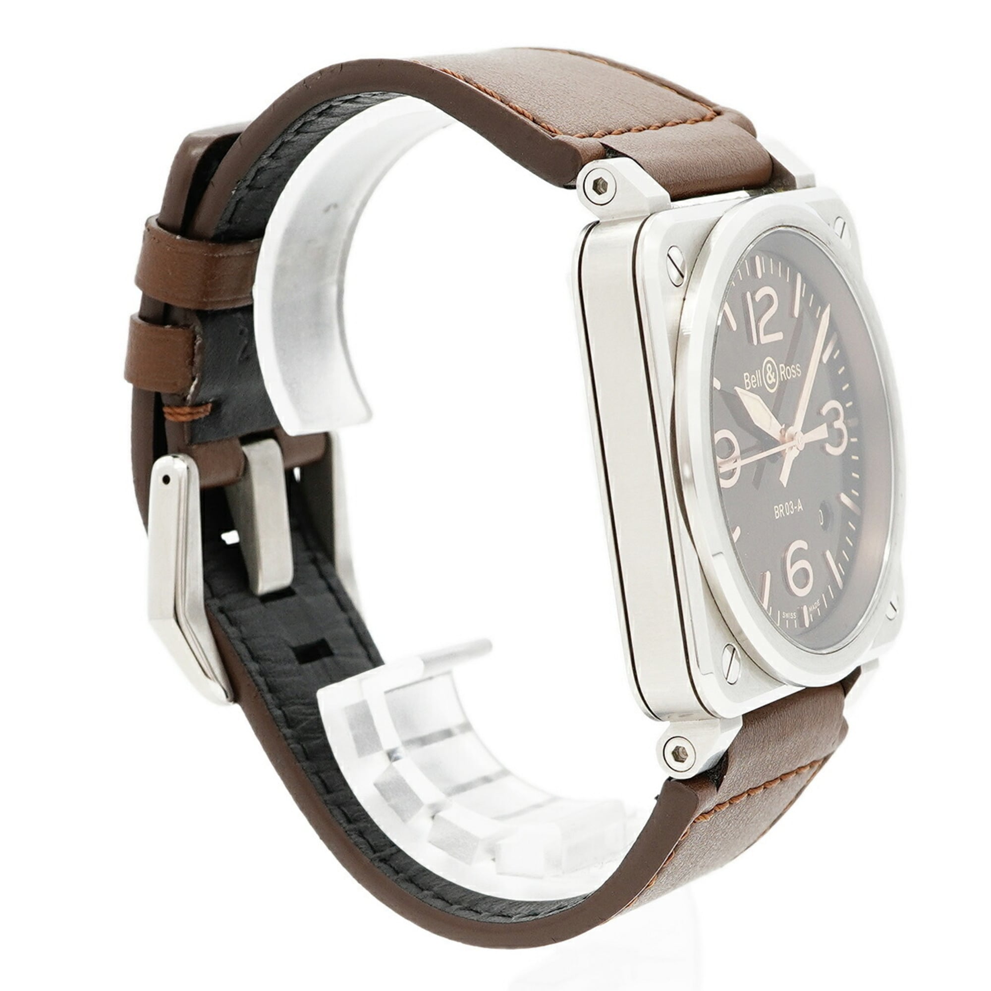 Bell & Ross BR03 Golden Heritage BR03A-GH-ST SCA Brown Dial