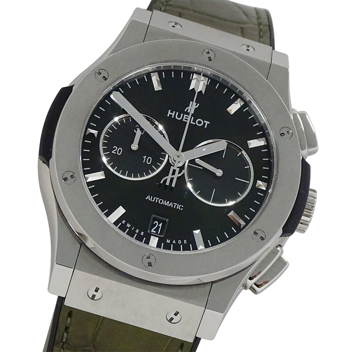 Hublot Classic Fusion 541.NX.8970.LR Grün Zifferblatt 42 mm Uhr