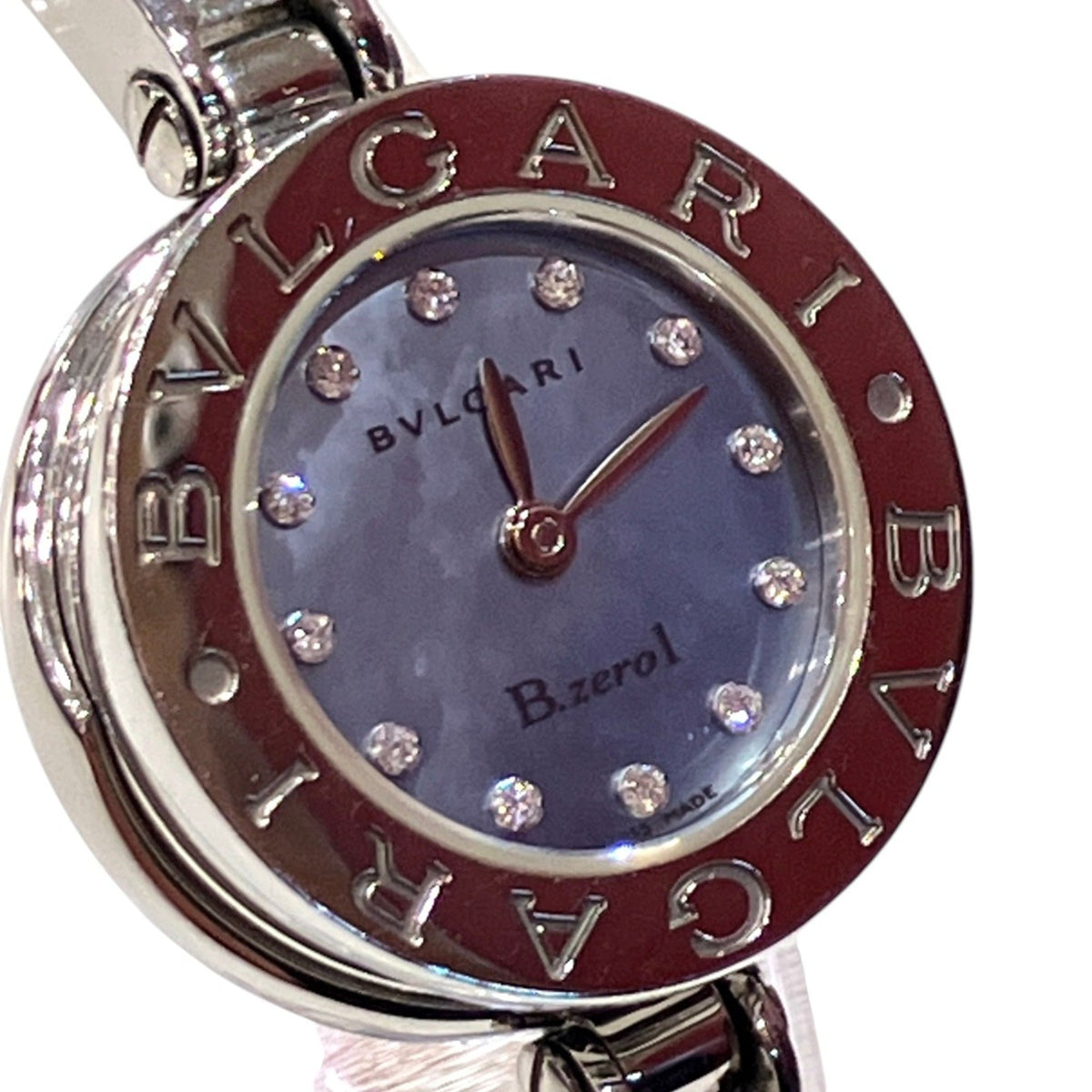 Montre Bvlgari Bulgari B.zero1 BZ22S à cadran bleu, 22 mm