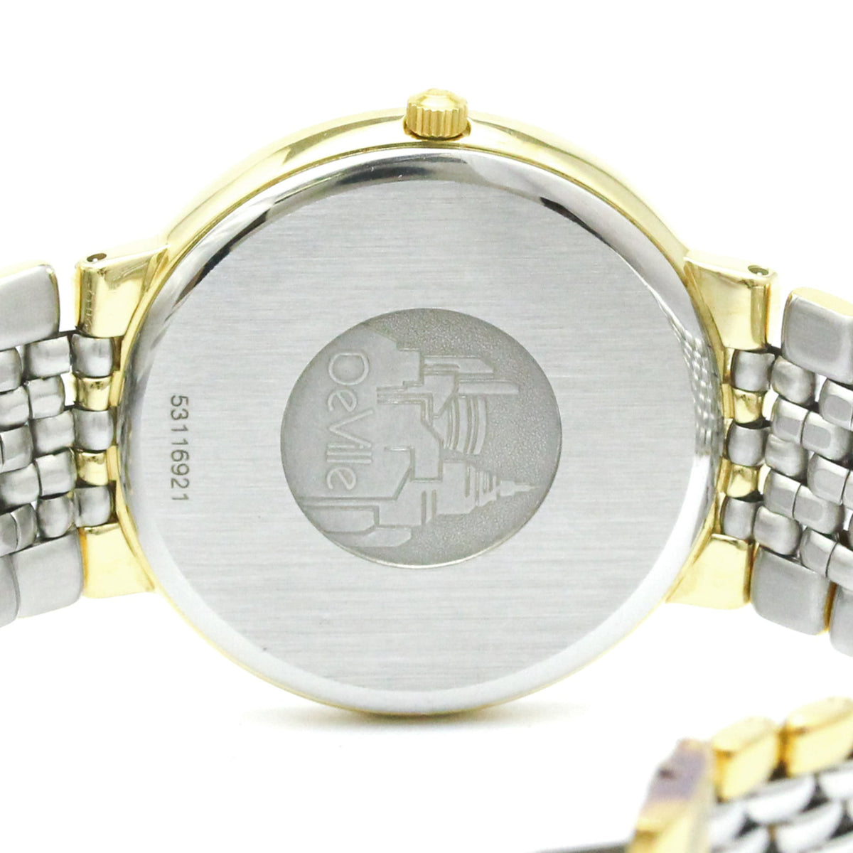 Omega De Ville 396.1012 Gold Dial 32mm Watch