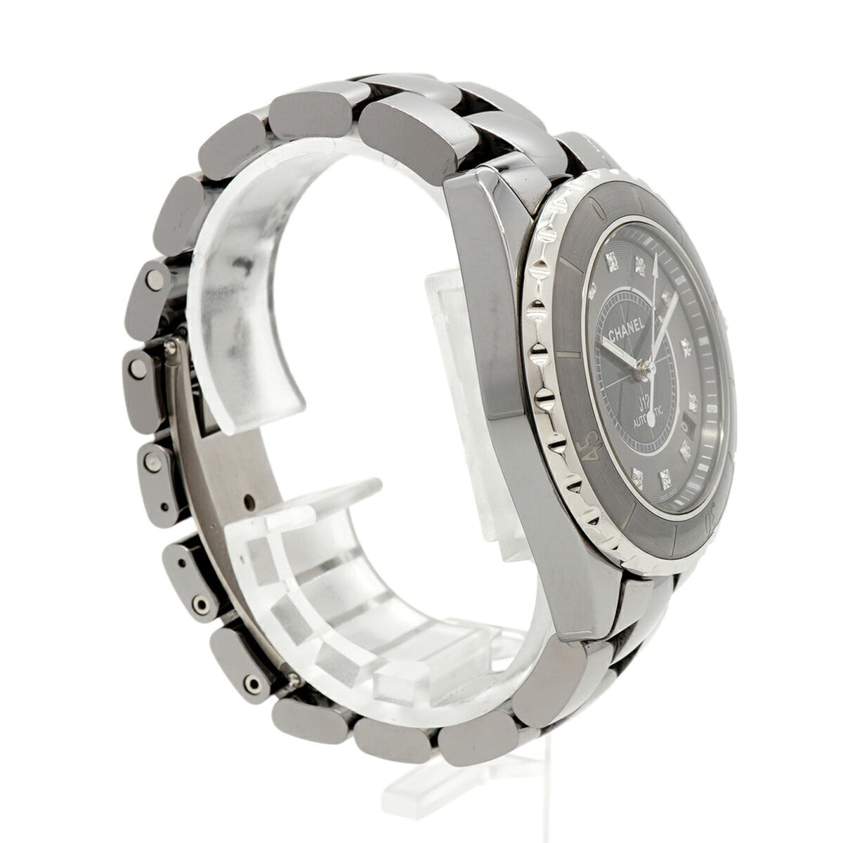 Chanel J12 Chromatic 12-Diamond H3242 Gray Dial 39mm Watch