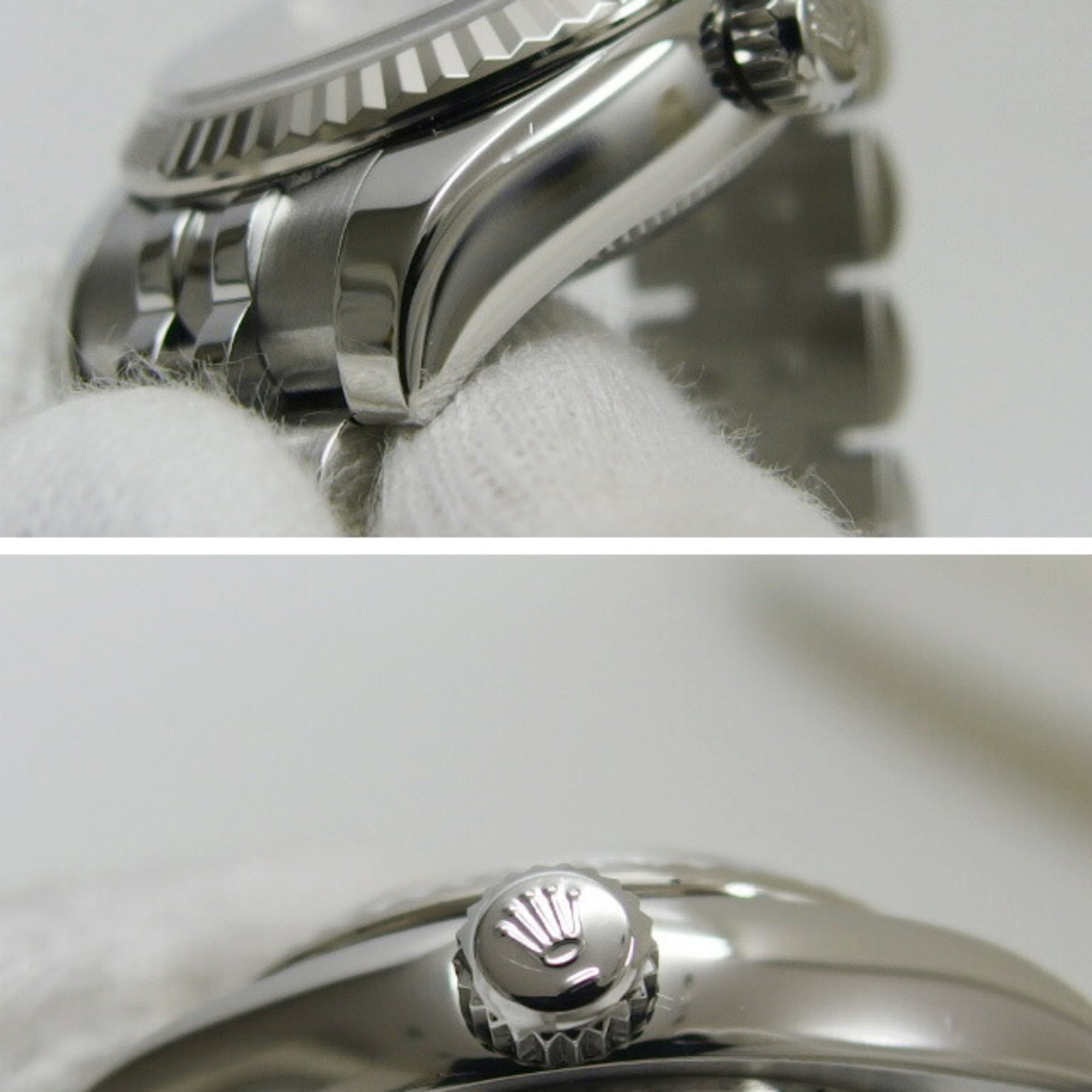 Rolex Datejust Black Shell 10P Diamond dameshorloge