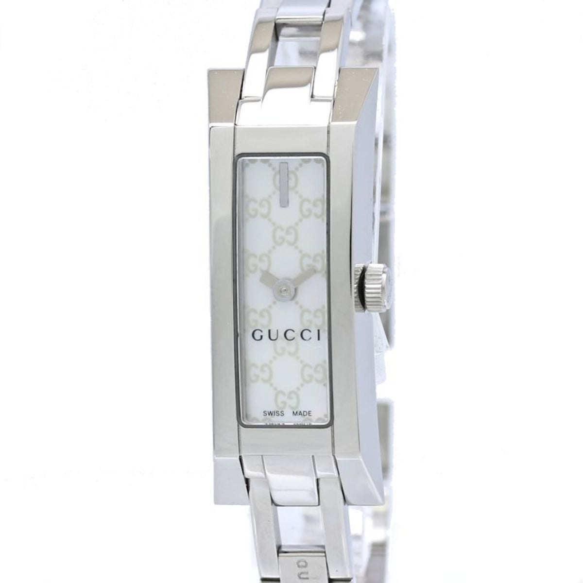 Montre Gucci G-Link YA110525 Blanc avec cadran en coquillage, 14 mm