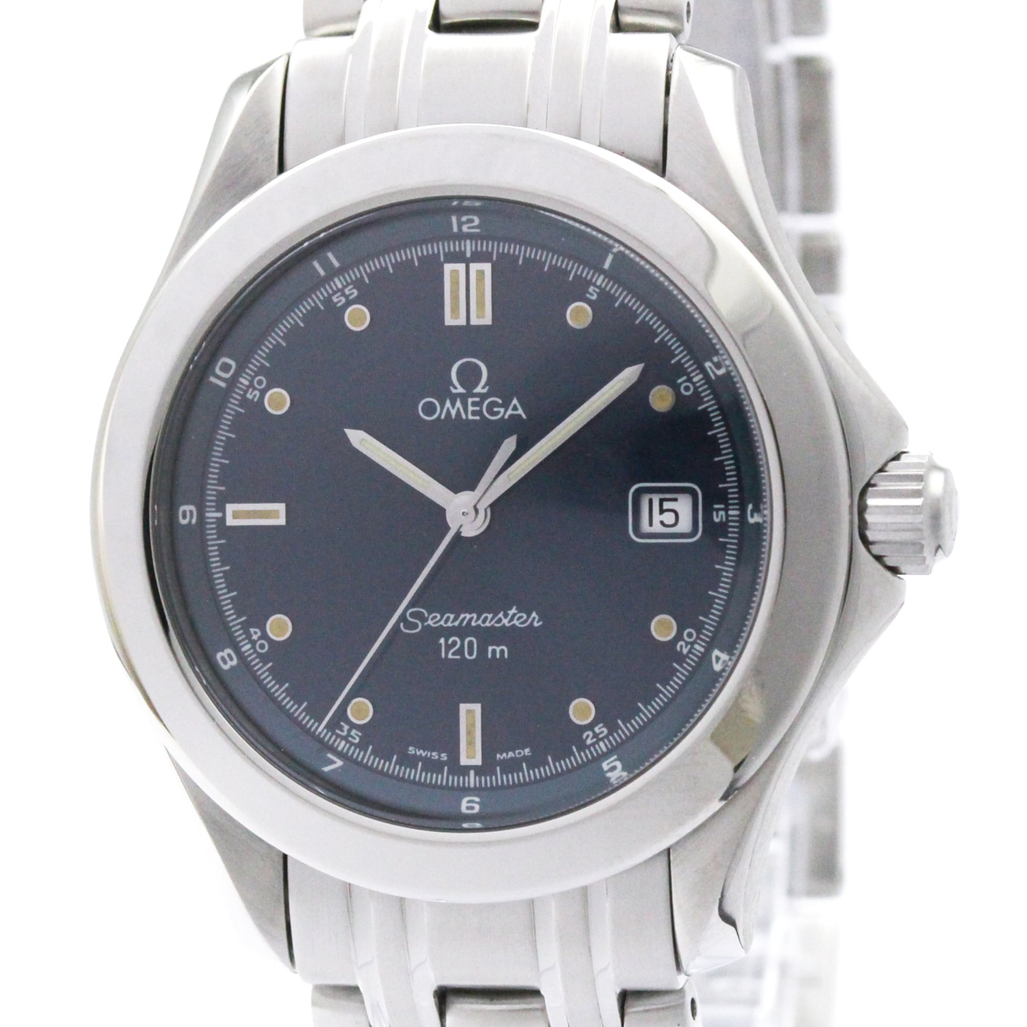 OMEGA Seamaster 120M Steel Quartz Mens Watch 2511.80 Polished