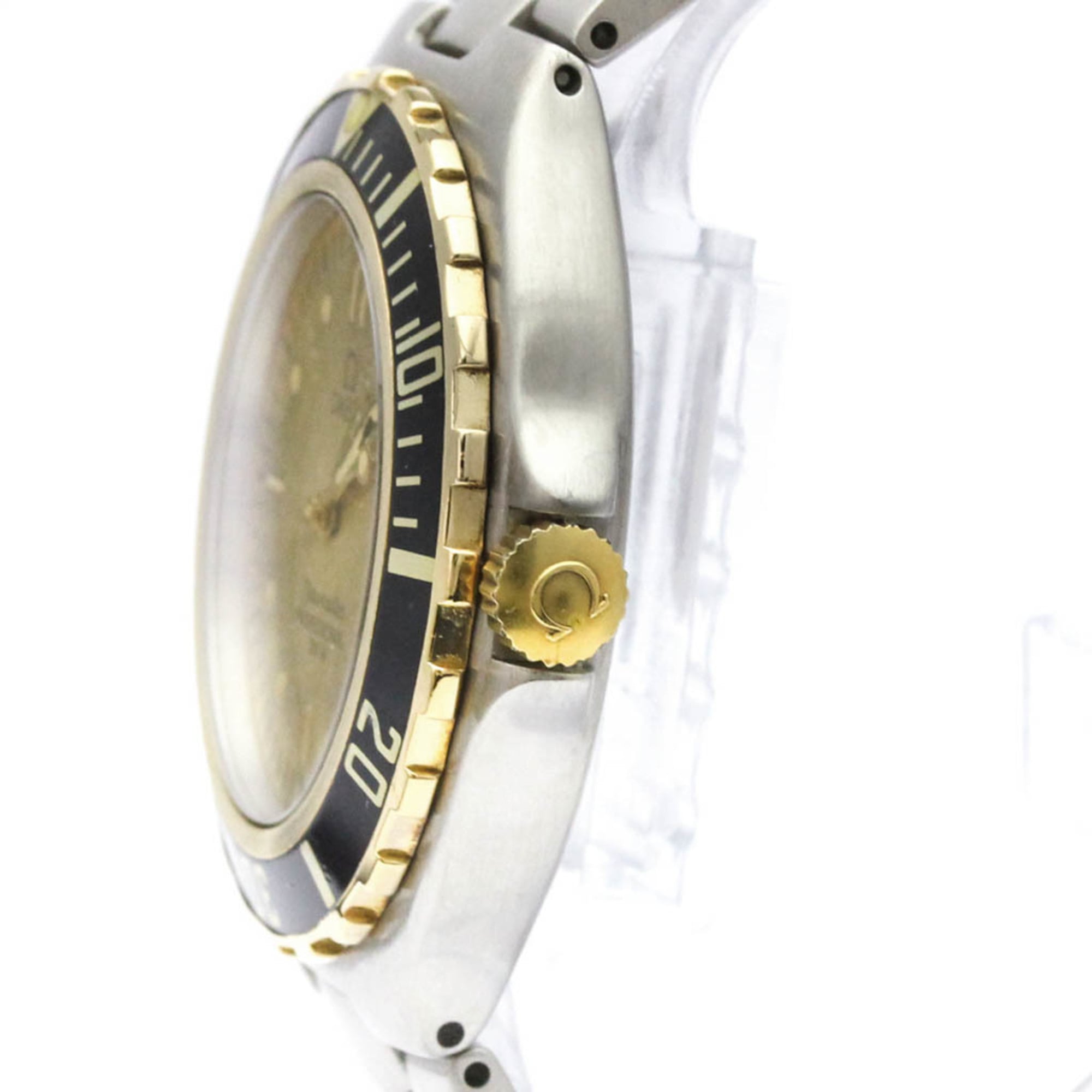 Omega Seamaster 3.961.062 Gold Dial Stainless steel, yellow gold 36mm Watch