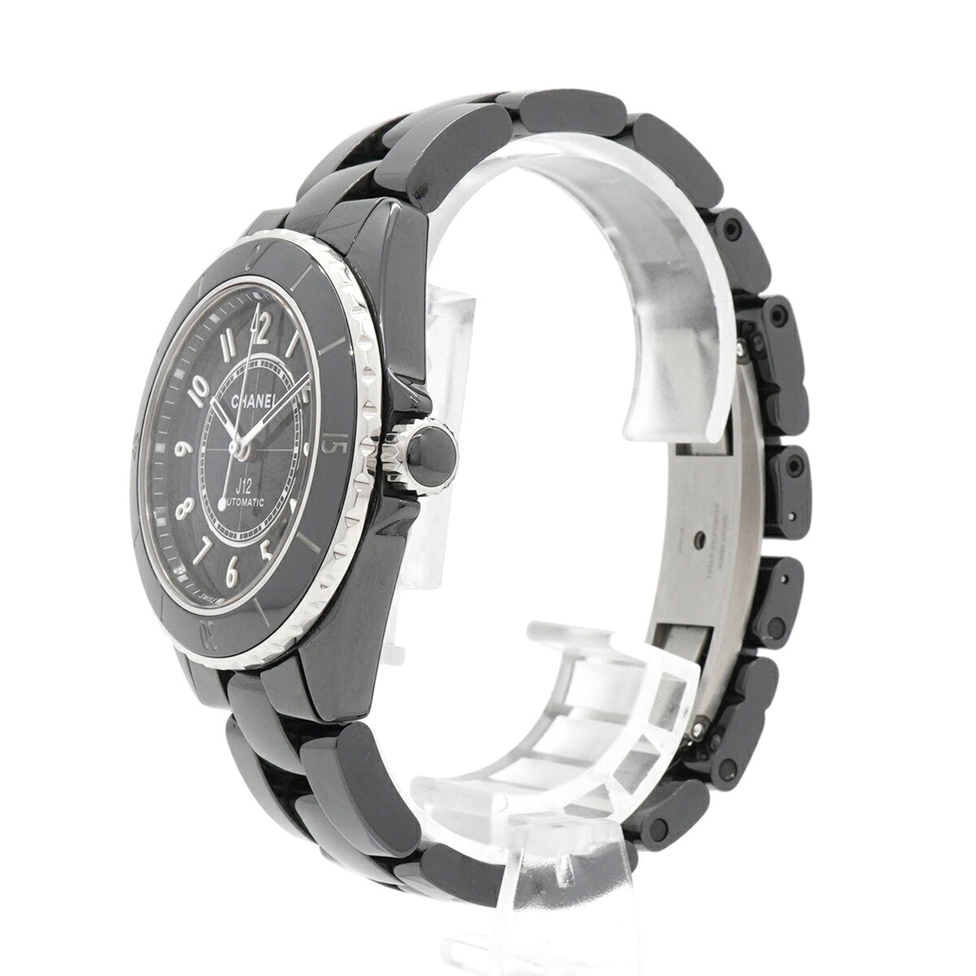 Chanel J12 H5697 Black Dial 38mm Watch