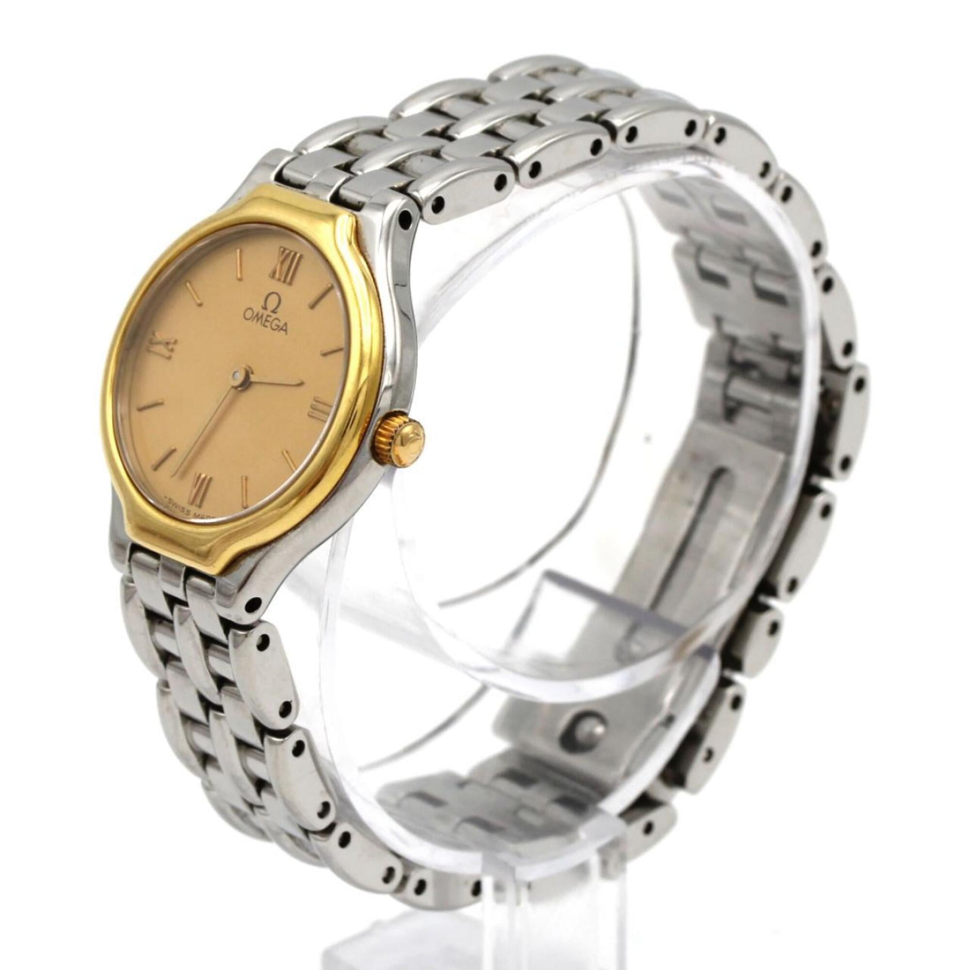 Omega De Ville GZl1k6sh Gold Dial 23mm Watch