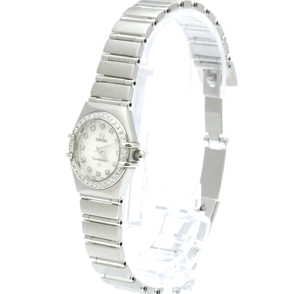 Omega Constellation 111.15.23.60.55.001 Weiß Zifferblatt 23 mm Uhr