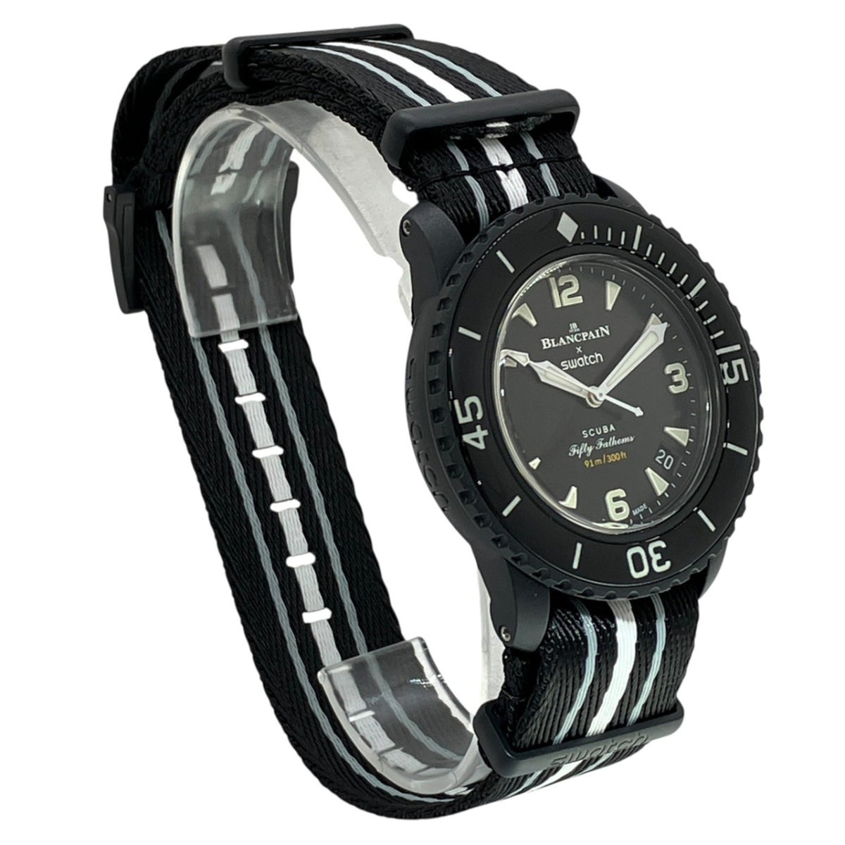 Blancpain S Blancpain Ocean of Storm SO35B400 Schwarz Zifferblatt 42 mm Uhr