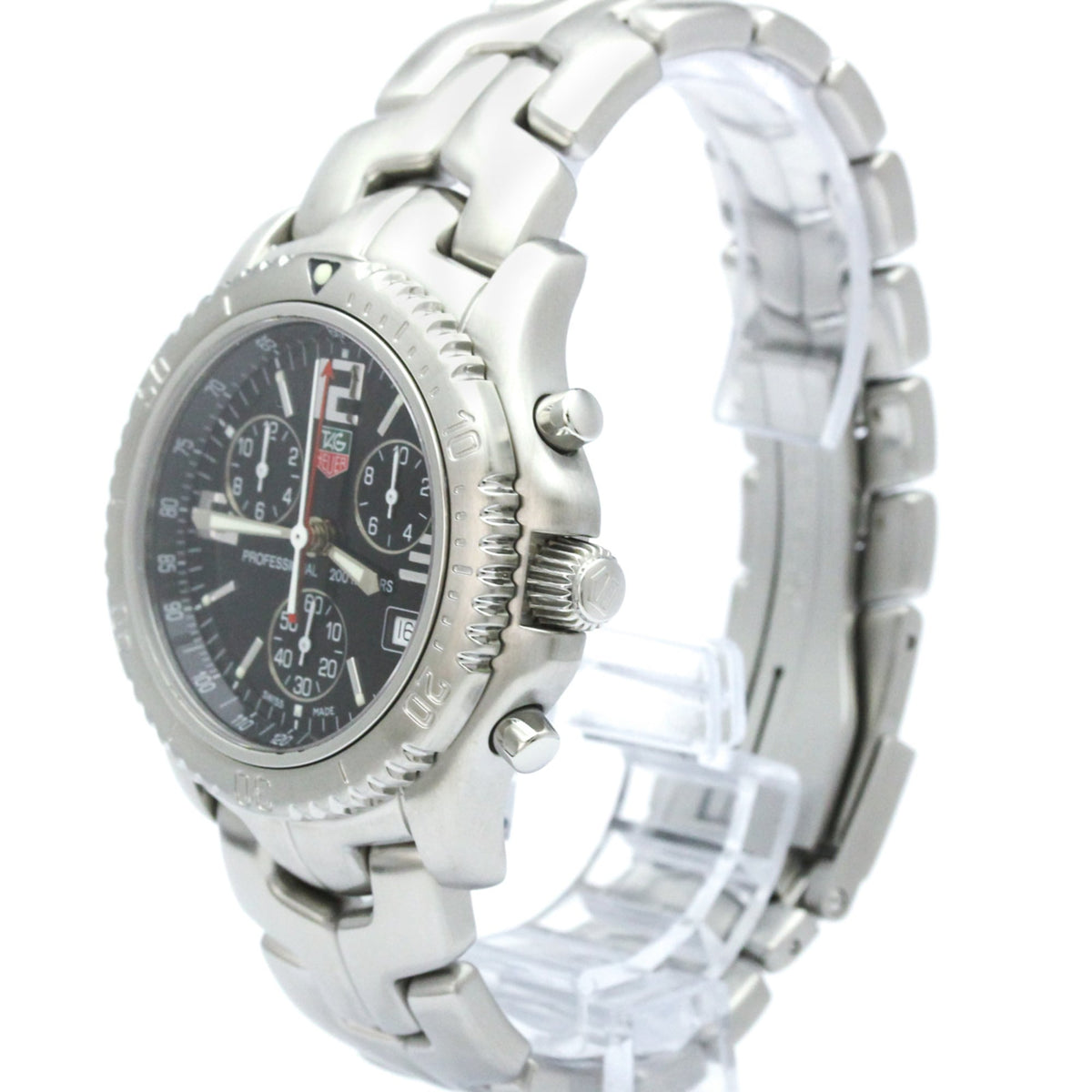 TAG Heuer Link CT1111 Black Dial 42mm Watch