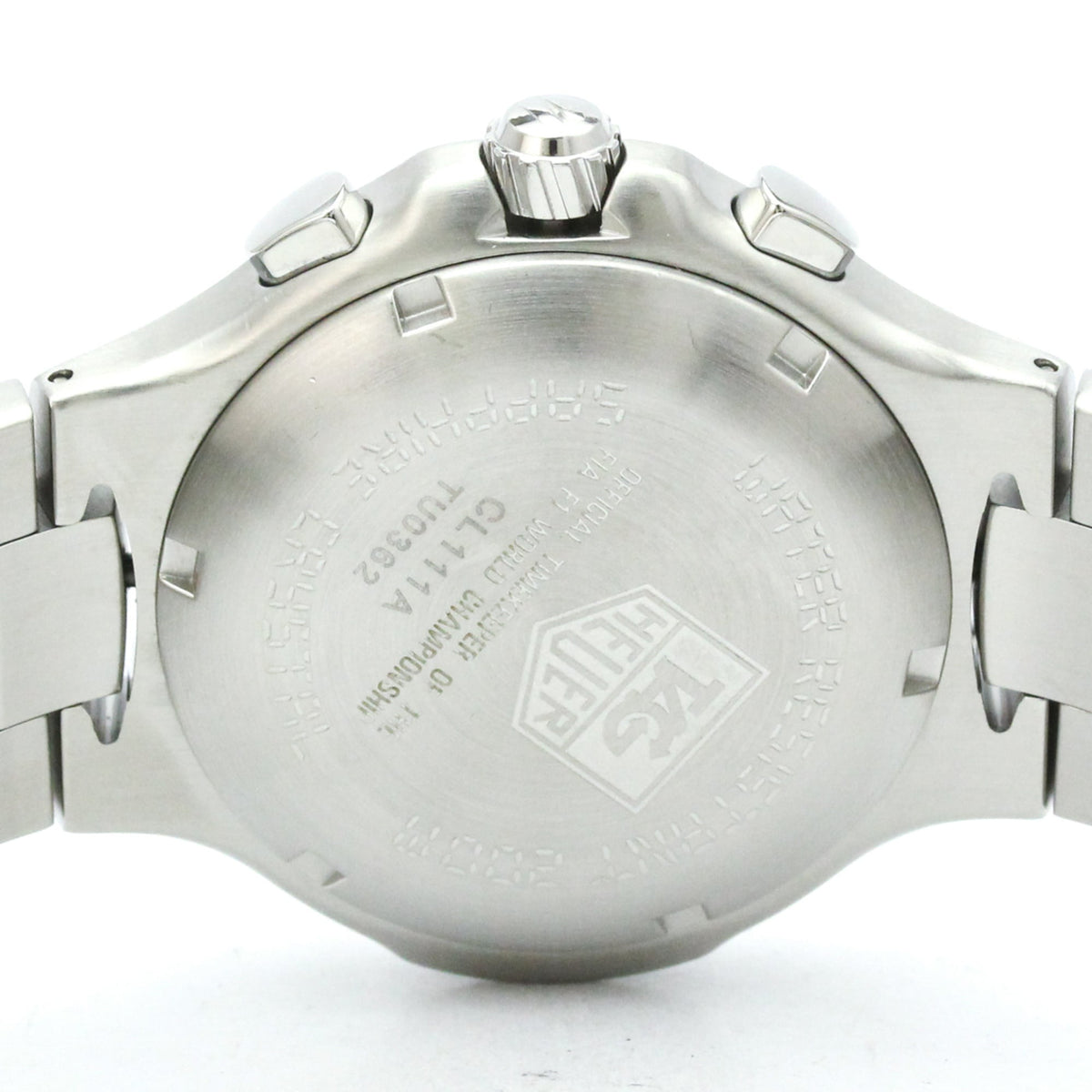 TAG Heuer Kirium CL111A horloge met zwarte wijzerplaat 39mm