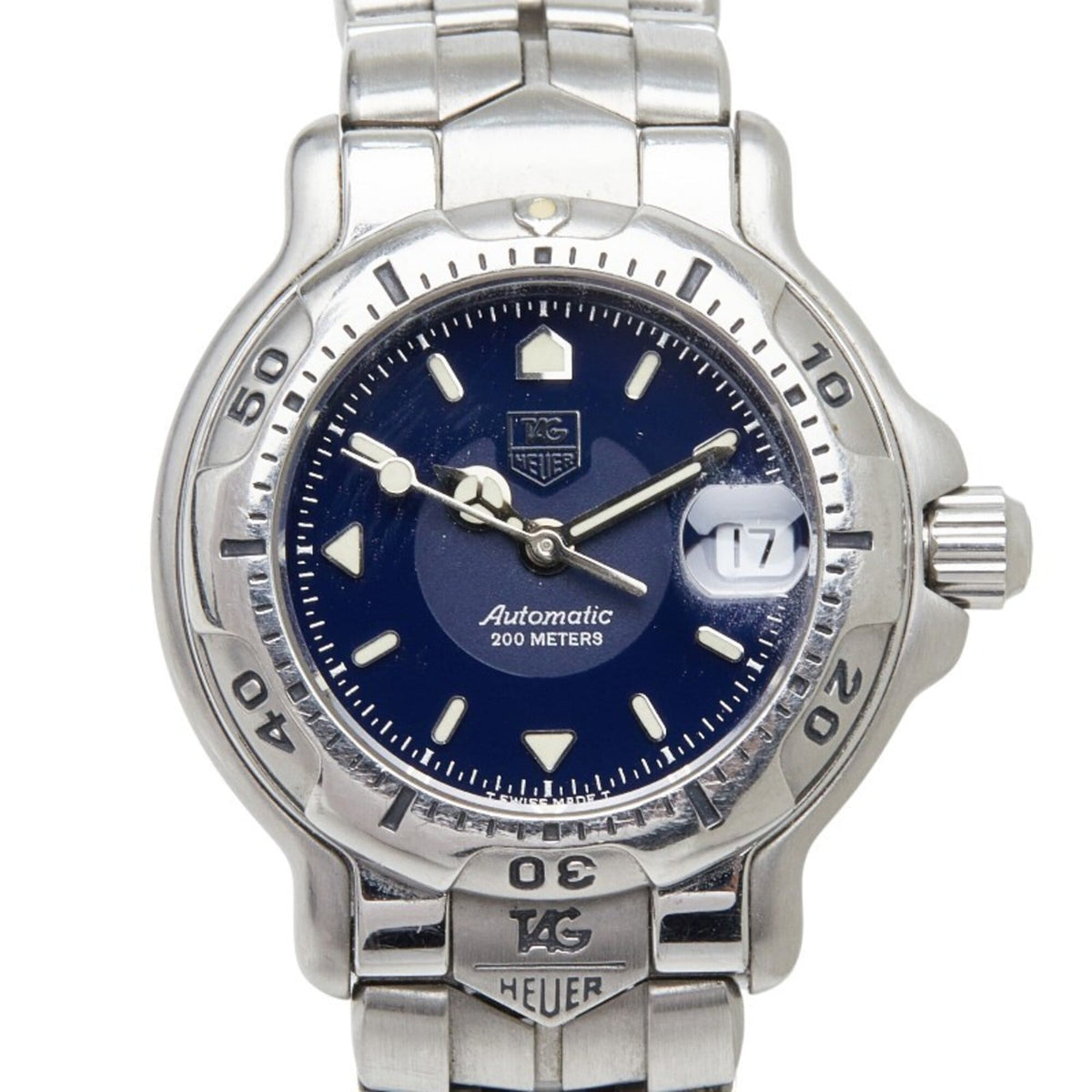 TAG Heuer 6000 Series WH2313-K1 Navy Dial 29mm Watch