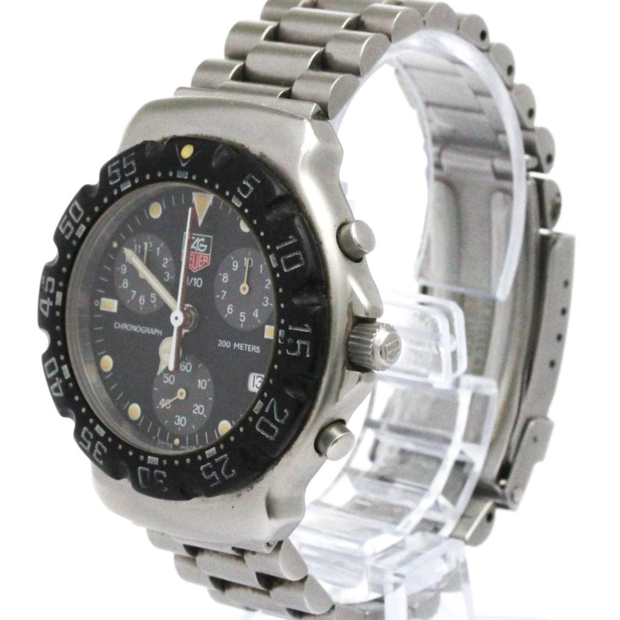 Montre TAG Heuer série 2000 CA1211 Noir cadran 38 mm