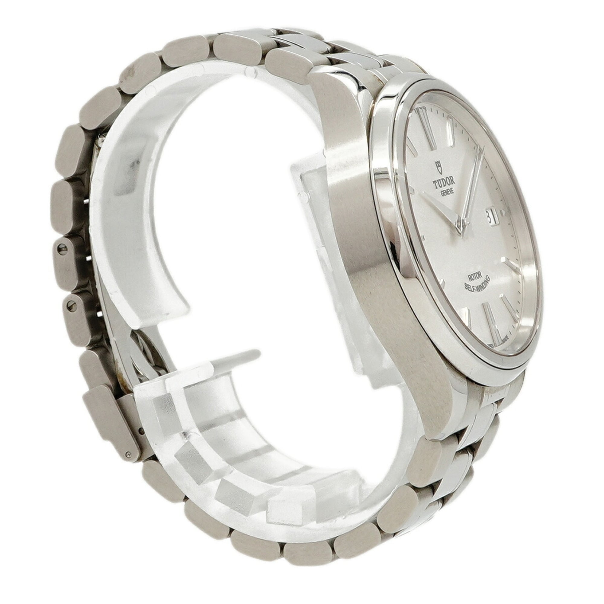 Tudor Style Date 12500 Silver Dial 38mm Watch