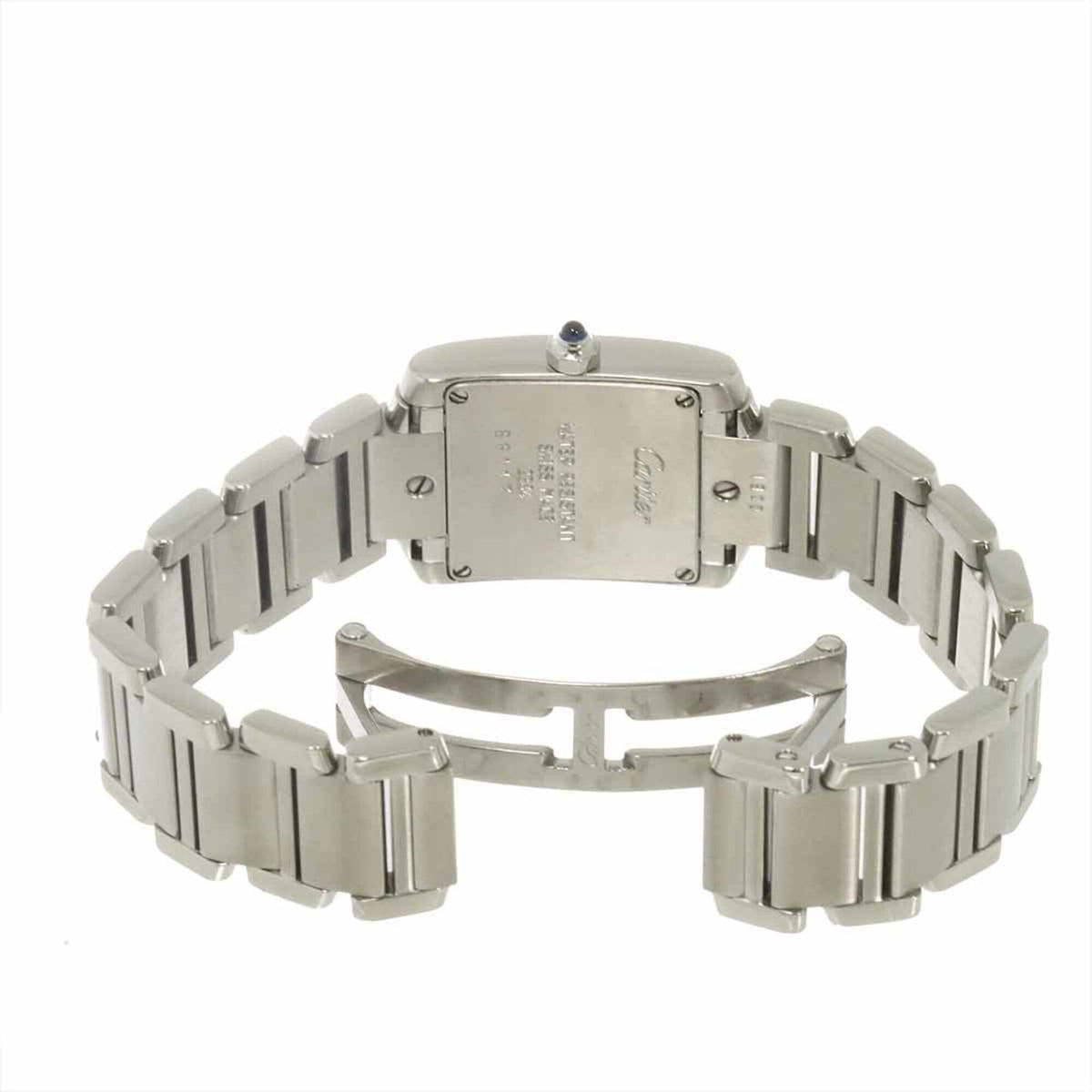 Cartier Tank Française SM W51008Q3 Ivory Dial 20mm Watch