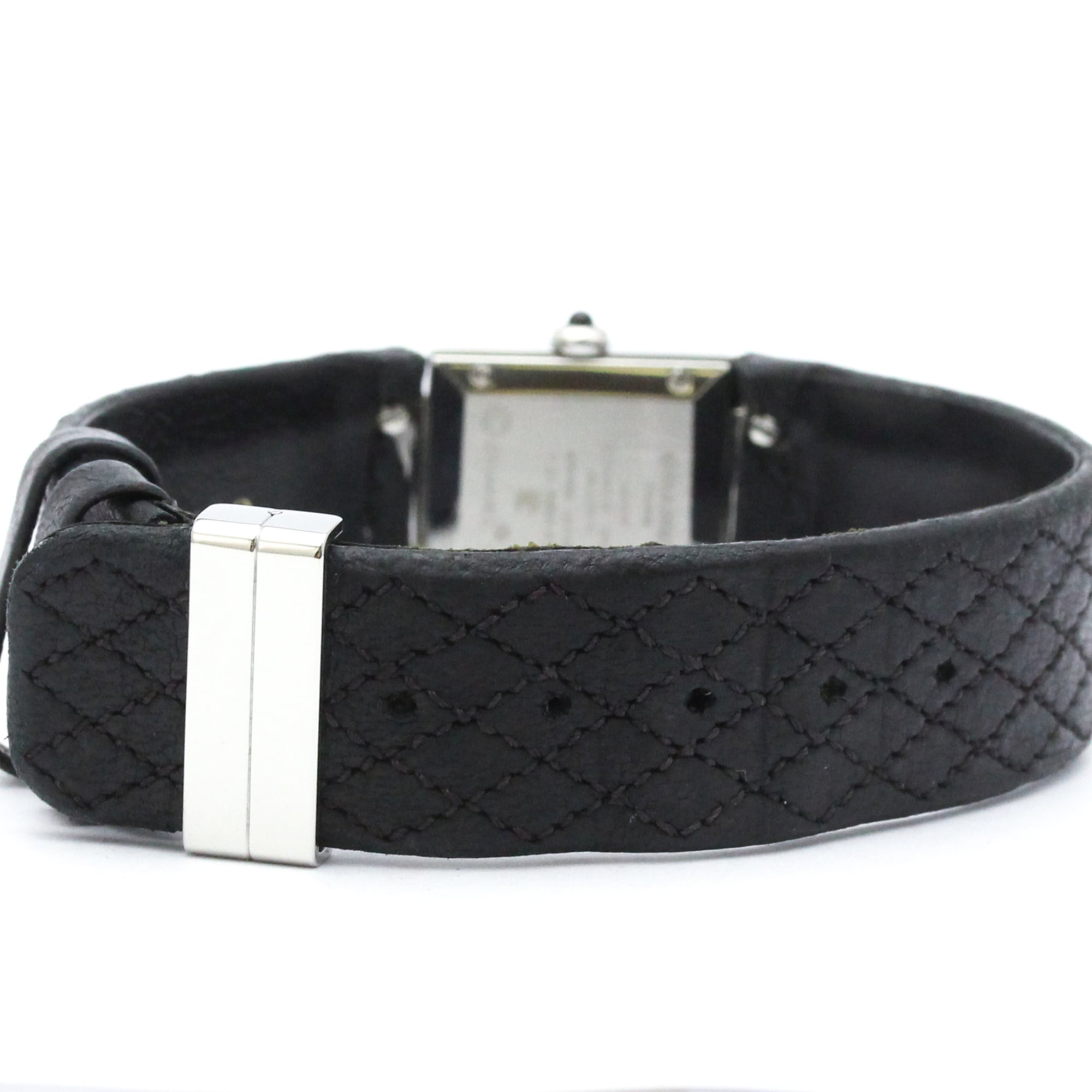Chanel Matelasse H0009 Black Dial 19mm Watch