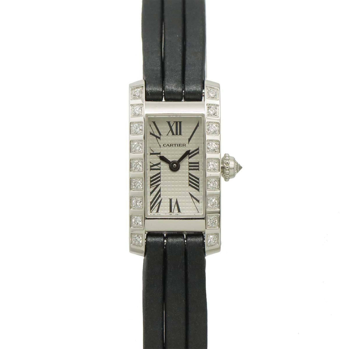 Cartier Tank Allongée WJ200328 Silber Zifferblatt 14 mm Uhr