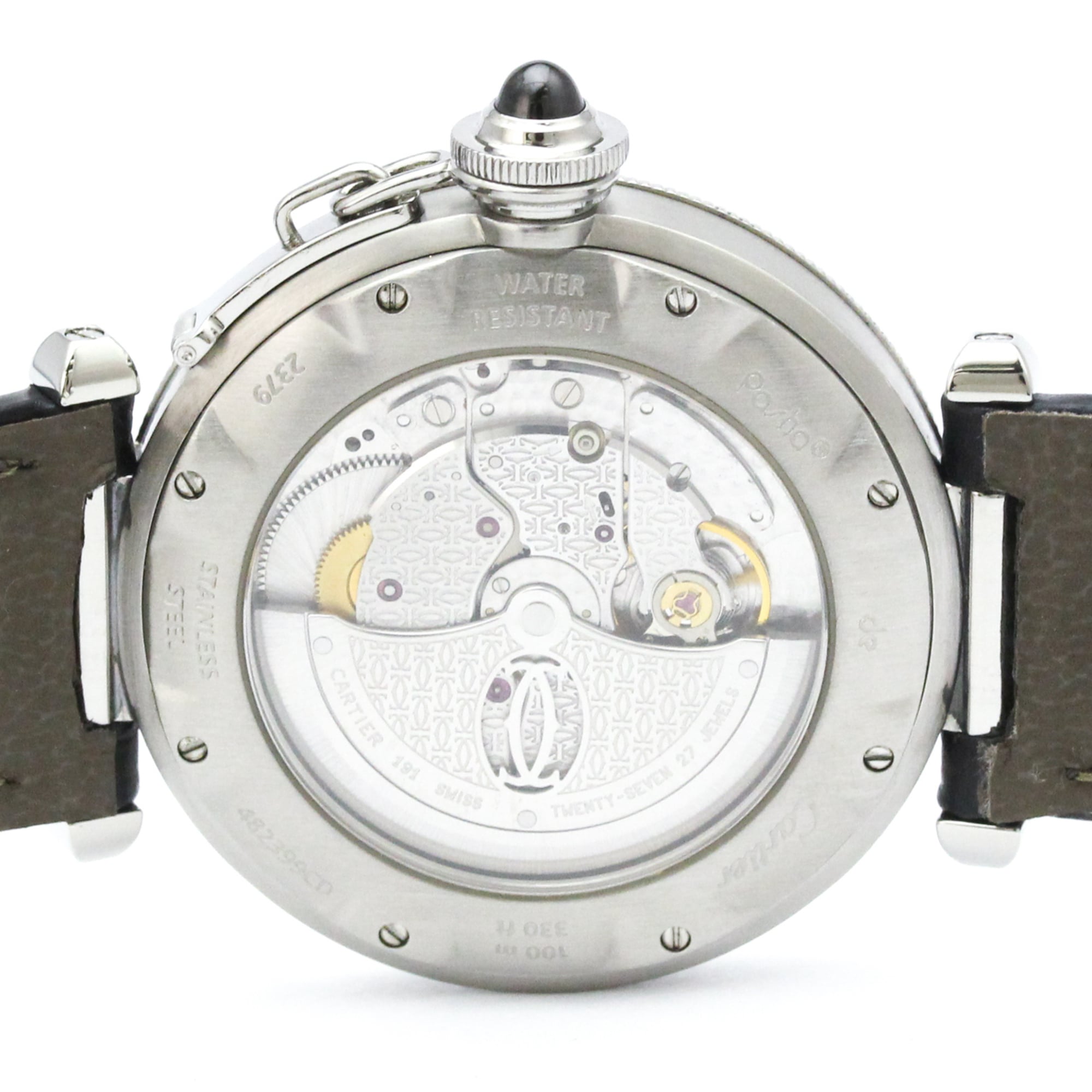 Cartier Pasha 38 W3106255 Grey Dial 38mm Watch