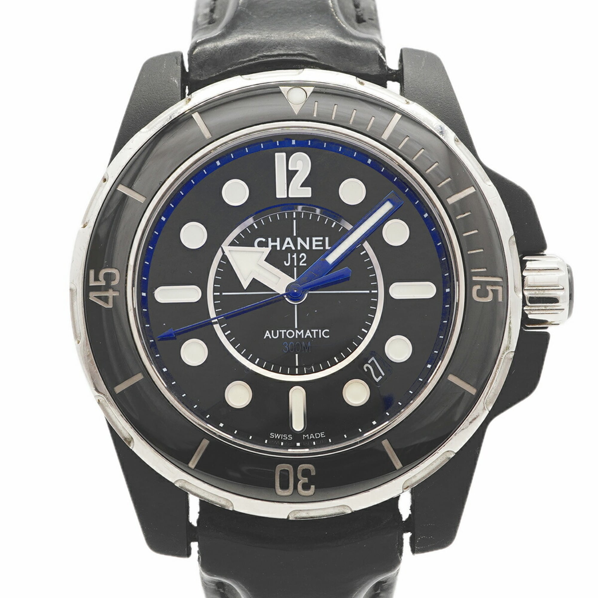 Chanel J12 H2558 Black Dial 42mm Watch