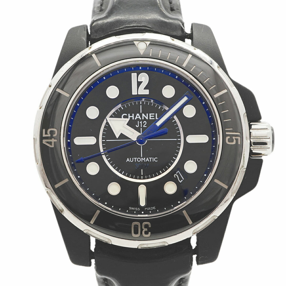 Chanel J12 Marine 42 H2558 Black Dial