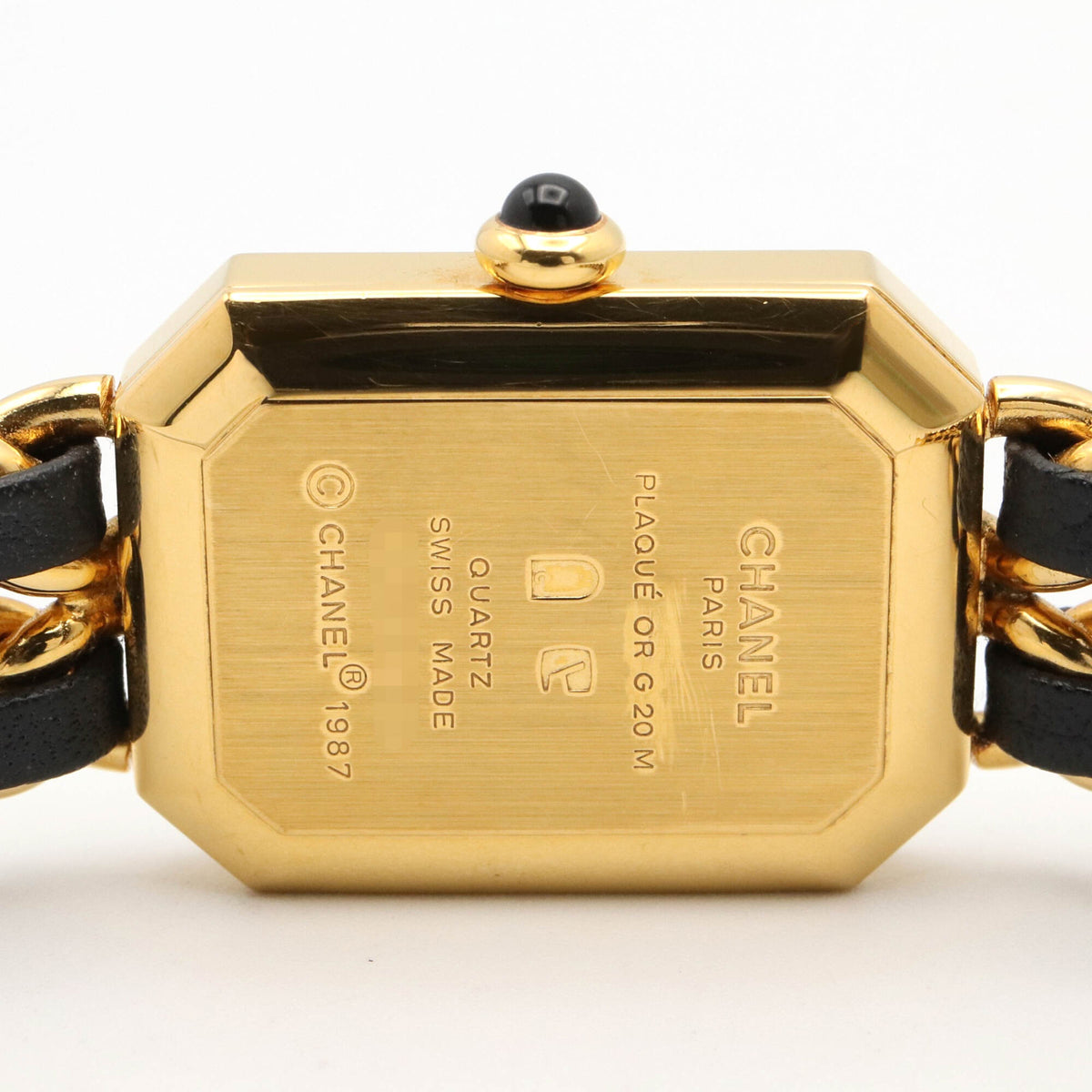 Chanel CHANEL Première L H0001 Schwarz Zifferblatt 20 mm Uhr