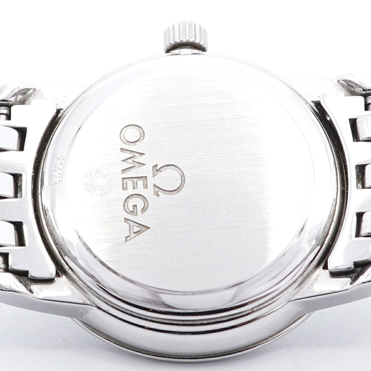 Omega De Ville Prestige Diamond Bezel 16P 4575.75 White Dial 22mm Watch
