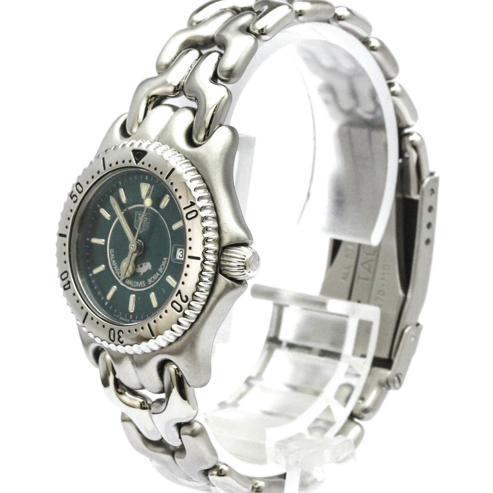 TAG HEUER Sel Galapagos Maldives Bora Bora LTD Watch WG131K Polished