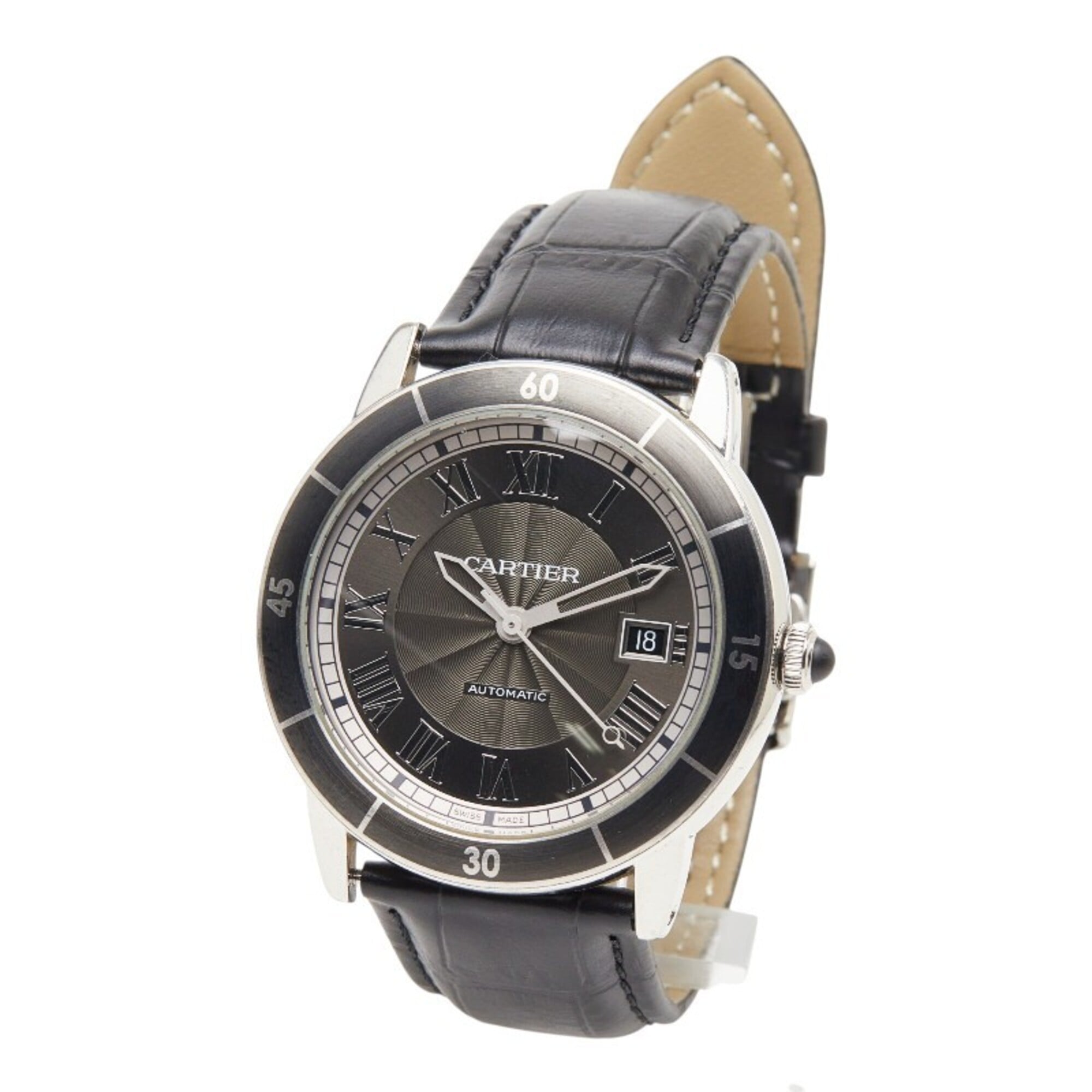 Cartier Ronde Croisière de WSRN0003 Gray Dial 42mm Watch