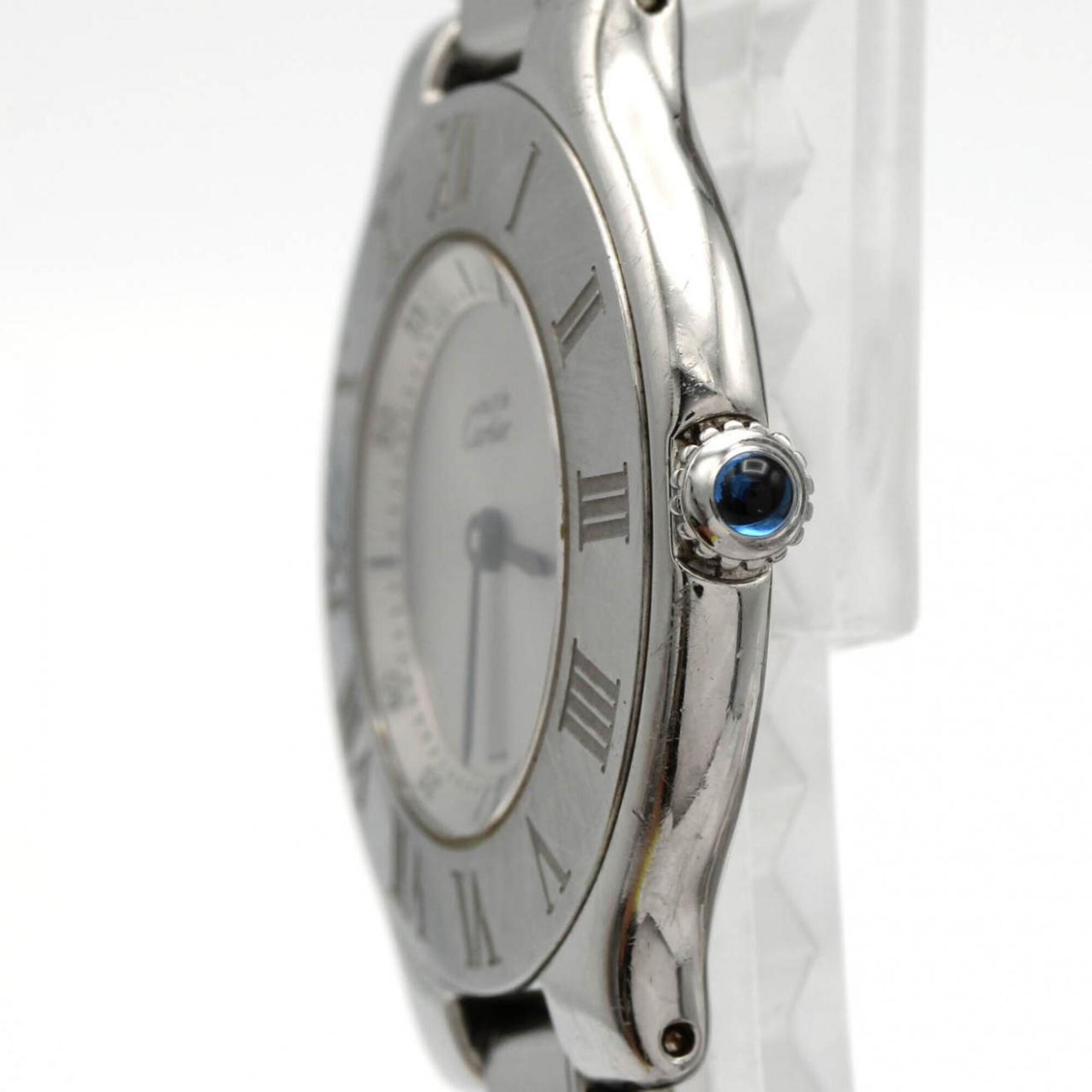 Cartier Must 21LM W10110T2 Silber Zifferblatt 31 mm Uhr