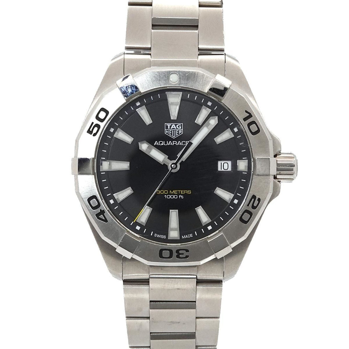 TAG Heuer Aquaracer WBD1110 Black Dial 40mm Watch
