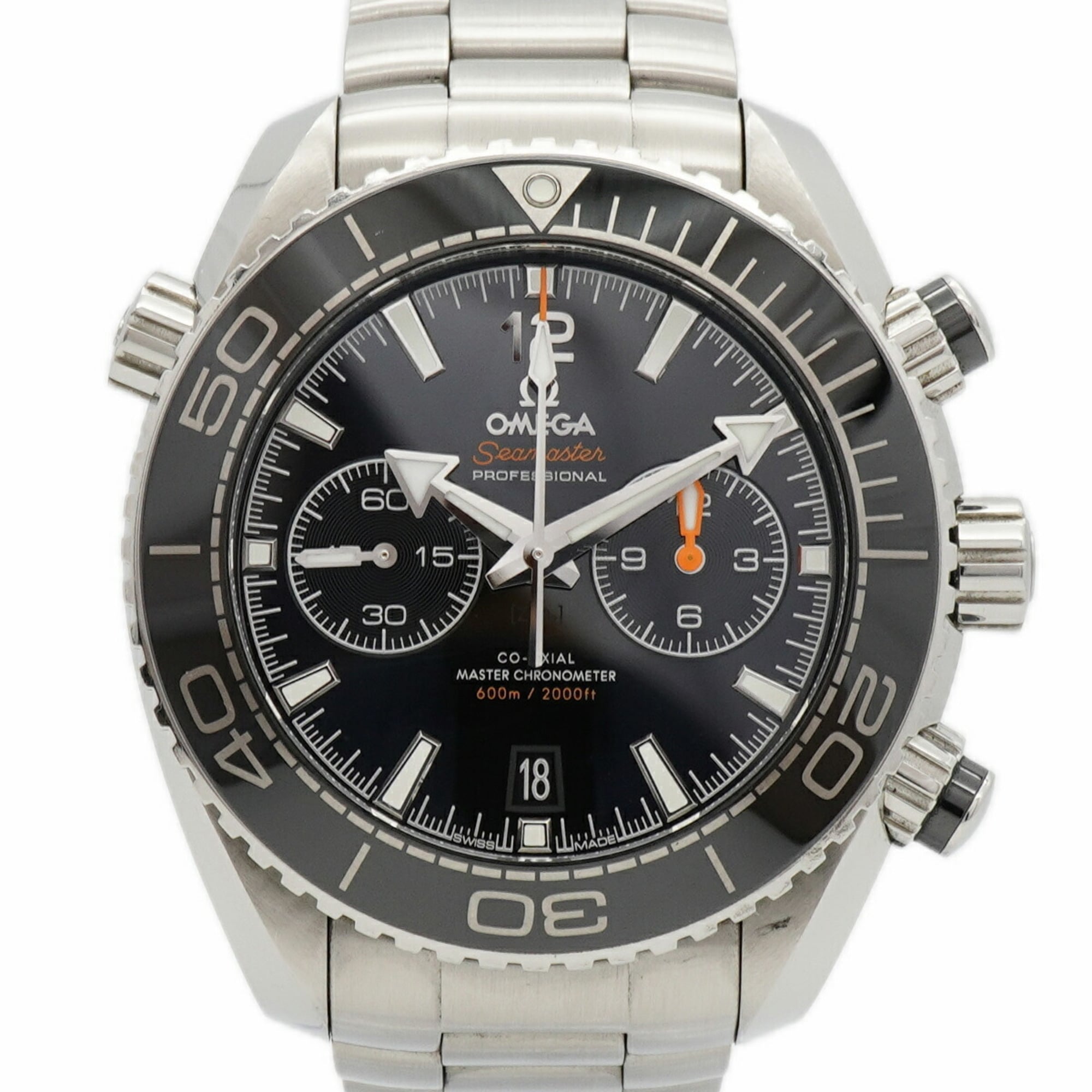Omega Seamaster Planet Ocean 215.30.46.51.01.001 Black Dial Men's Watch