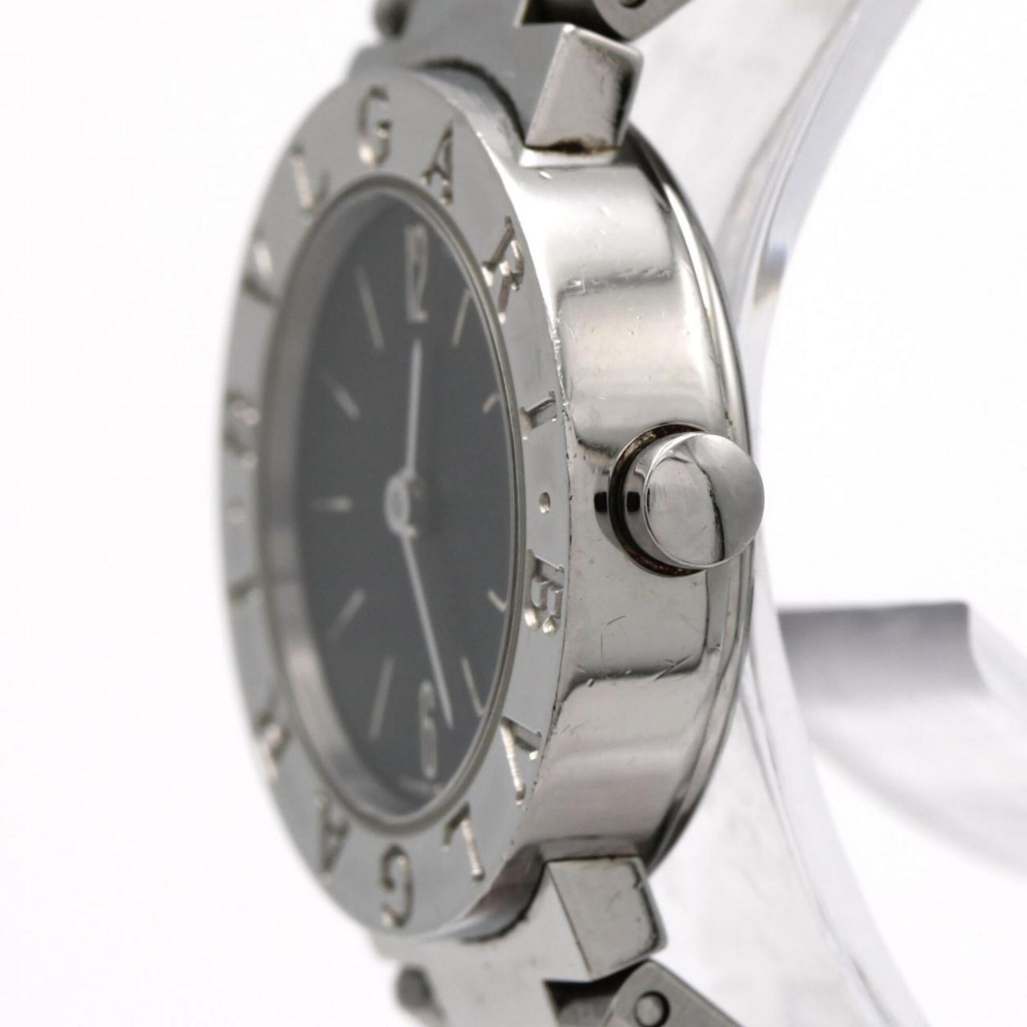 Montre Bvlgari Bulgari BB23SS/BB23SSD Noir avec cadran de 23 mm