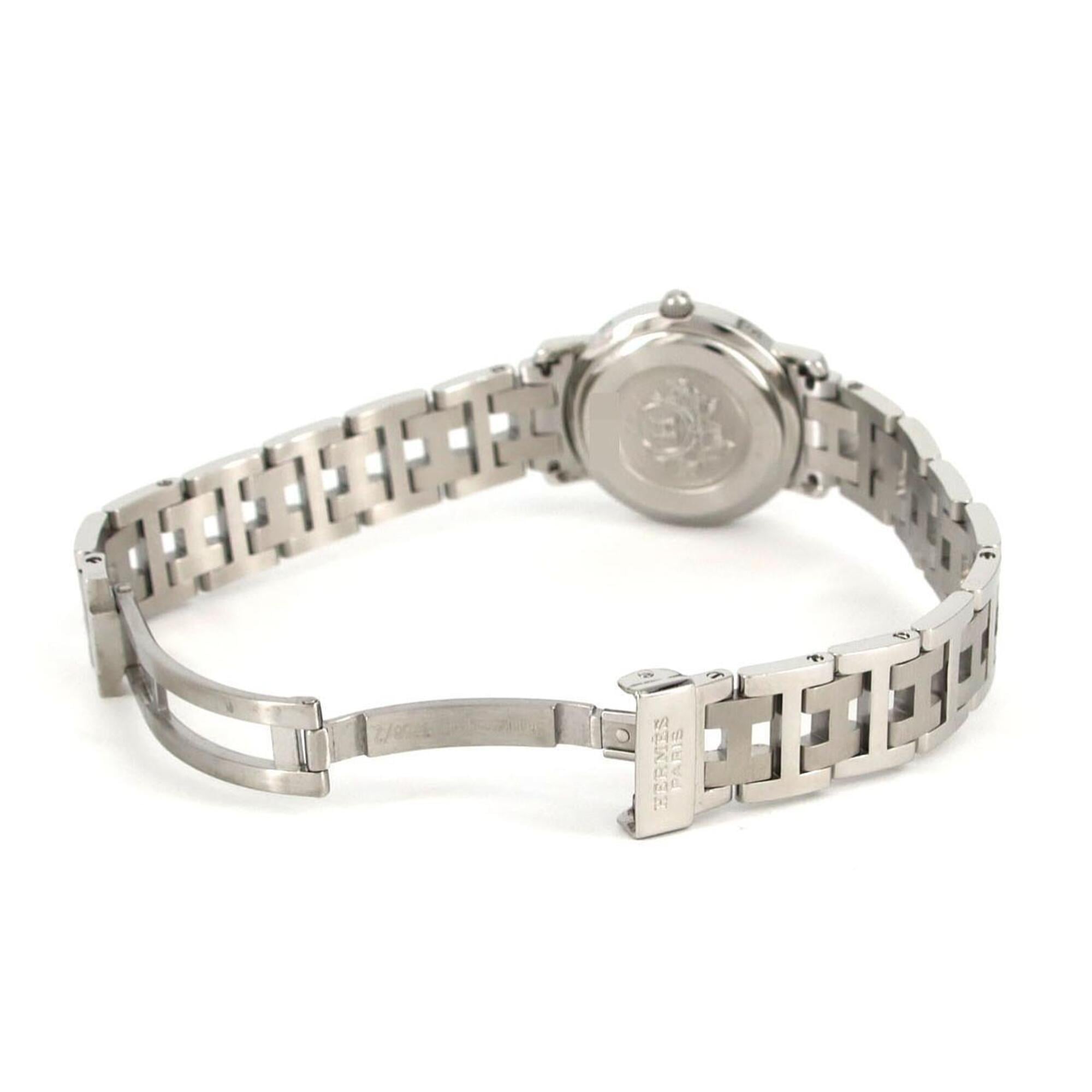 Hermes Clipper CL4.210 Grey Dial 24mm Watch