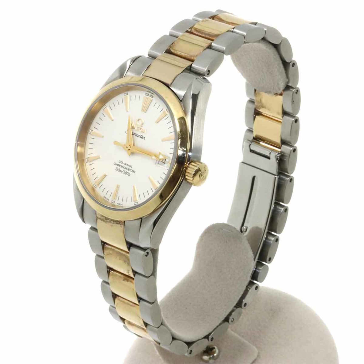 Omega Seamaster Aqua Terra Co-Axial 2304 30 met zilveren wijzerplaat, 36 mm horloge