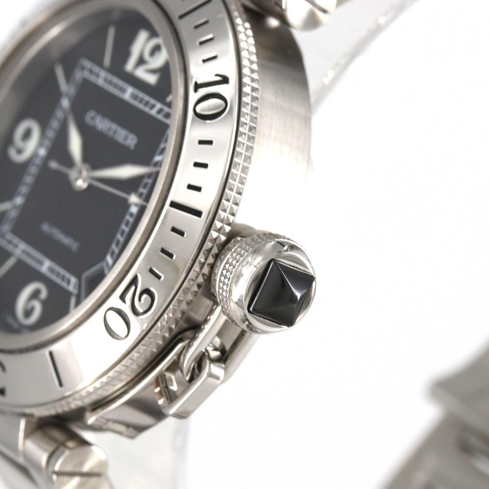 Cartier Pasha Seatimer W31077M7 Stainless Steel Automatic Watch