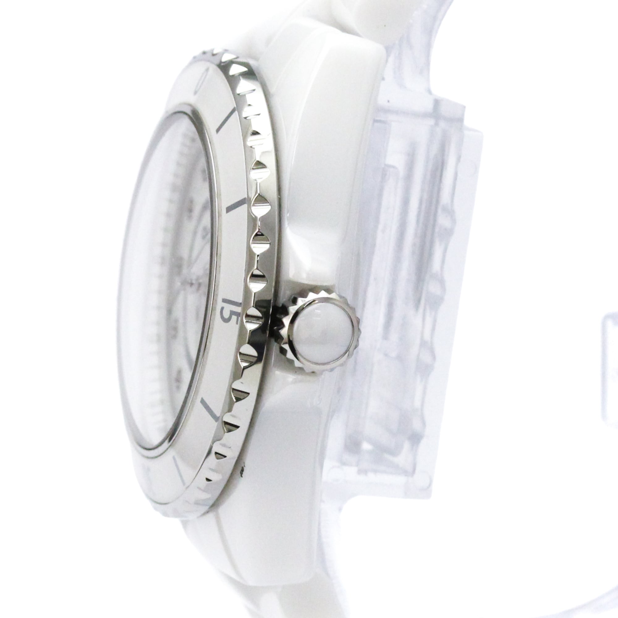 CHANEL J12 Diamond Ceramic Quartz Ladies H5703